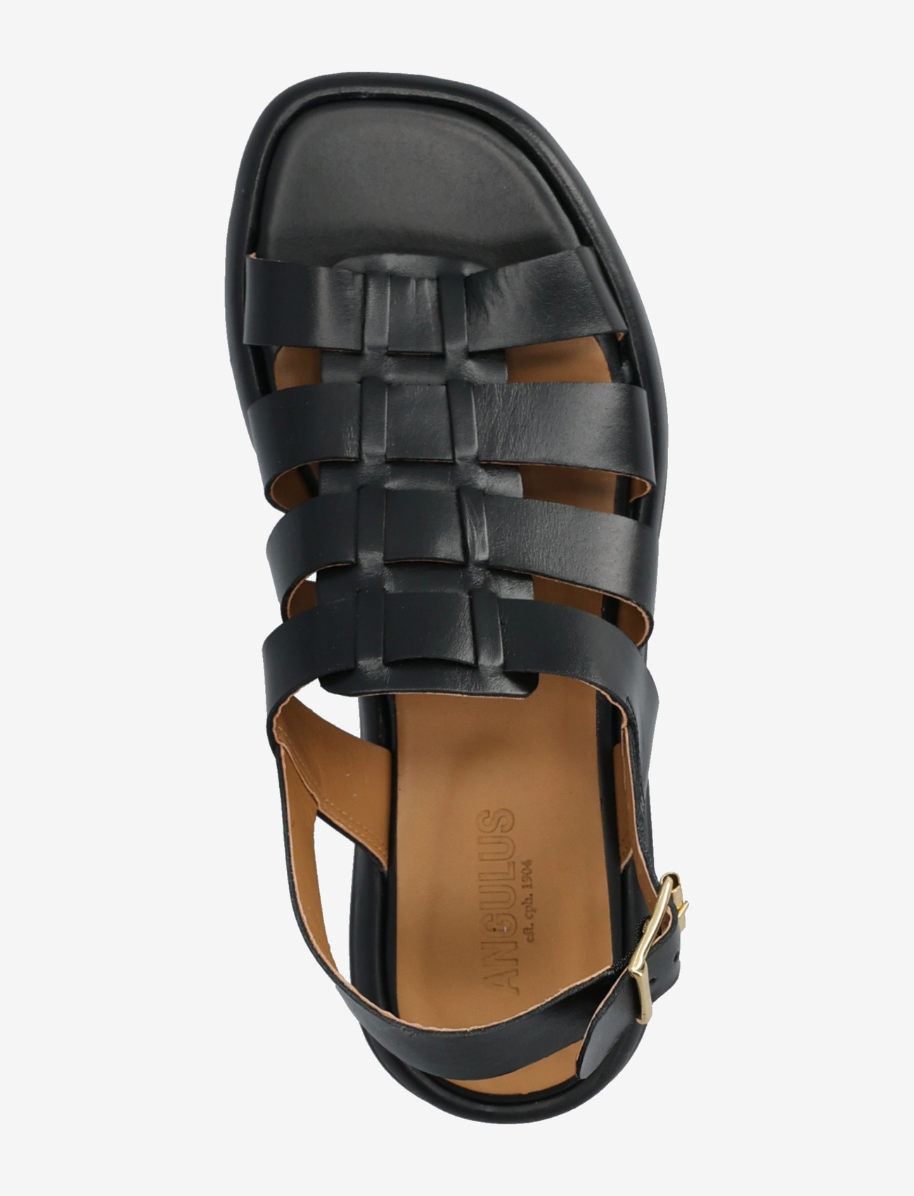 ANGULUS - Sandals - flat - gladiator-sandalen - 1785 black - 3