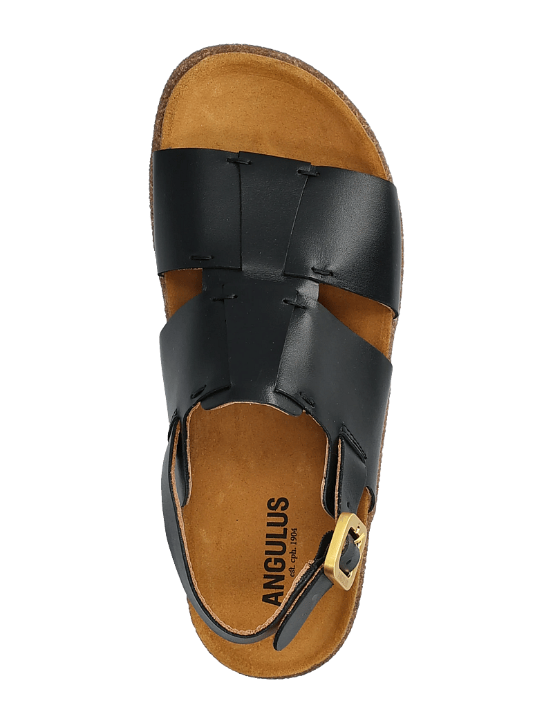 ANGULUS - Sandals - flat - open toe - op - flade sandaler - 1785 black - 3
