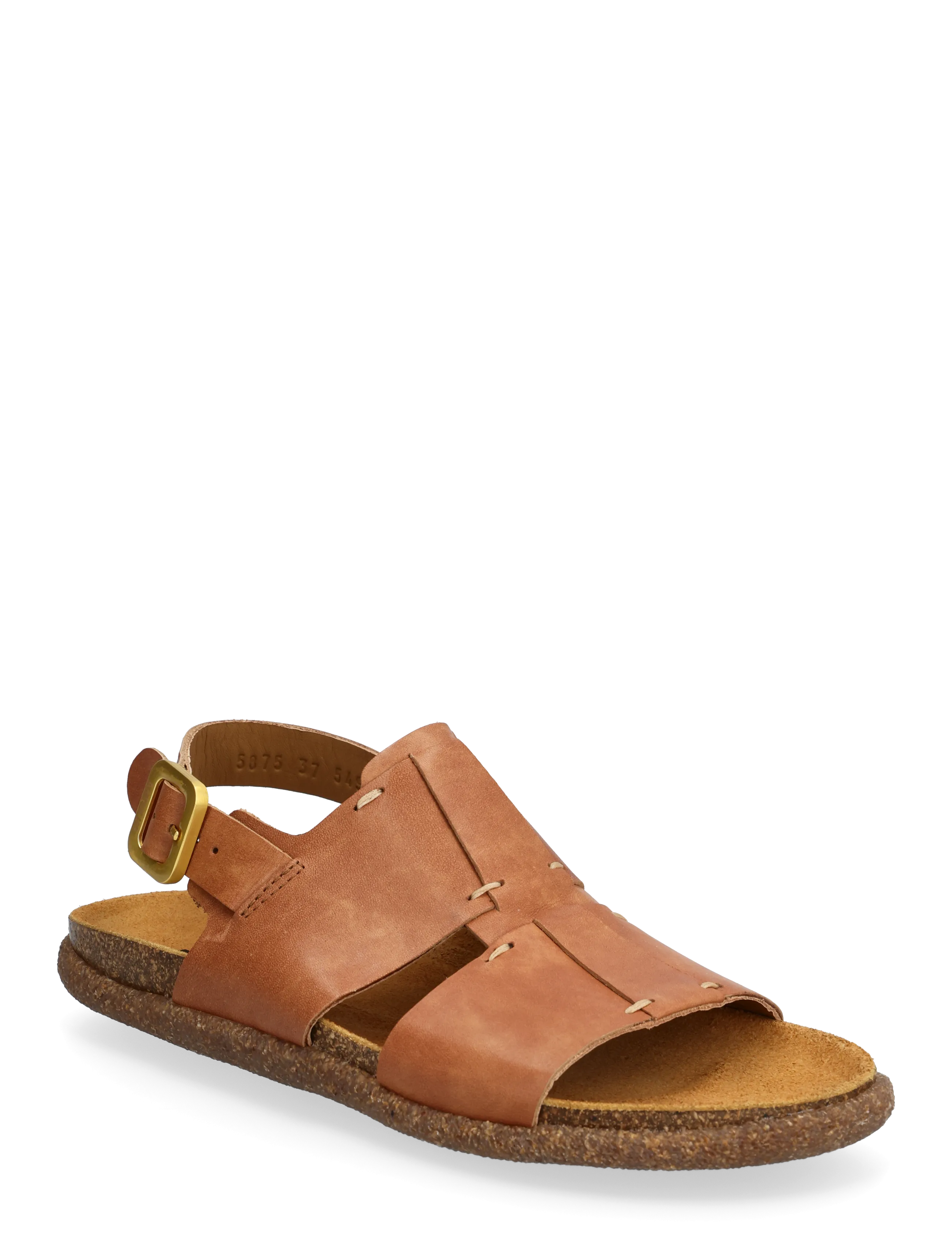 ANGULUS Sandals - Flat - Open Toe - Op, 39, Brown, Sandaler > Flade Sandals, Dame