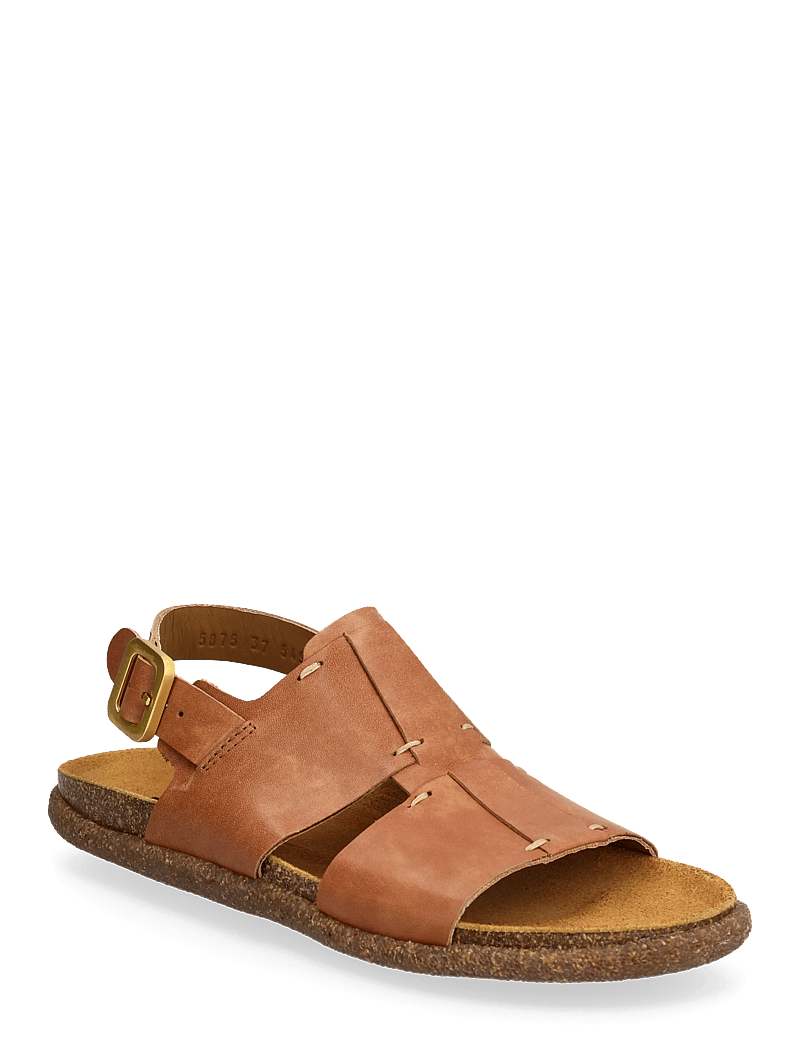 ANGULUS - Sandals - flat - open toe - op - flade sandaler - 3637 tan - 0