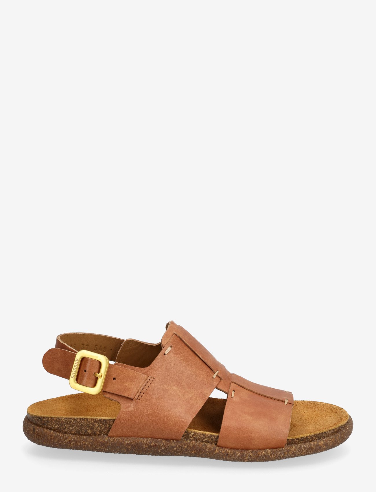 ANGULUS - Sandals - flat  - open toe - op - flade sandaler - 3637 tan - 1