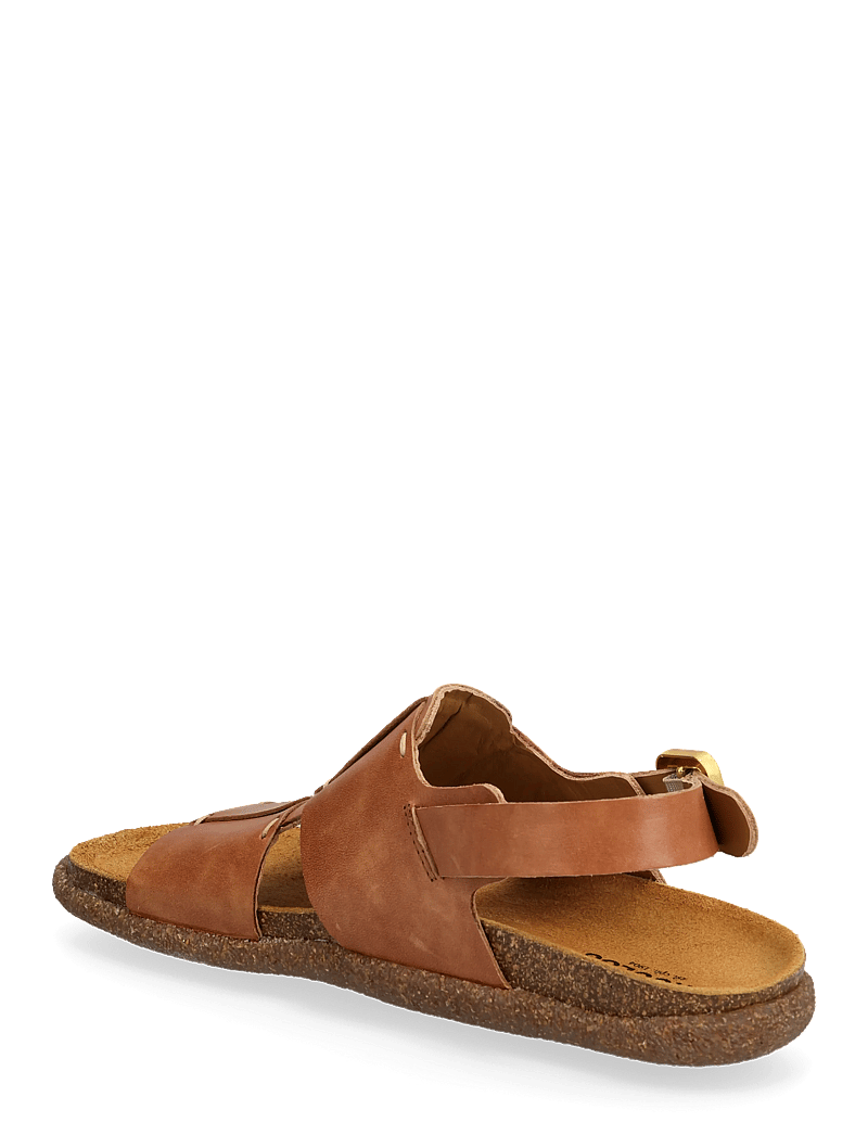 ANGULUS - Sandals - flat - open toe - op - flade sandaler - 3637 tan - 2
