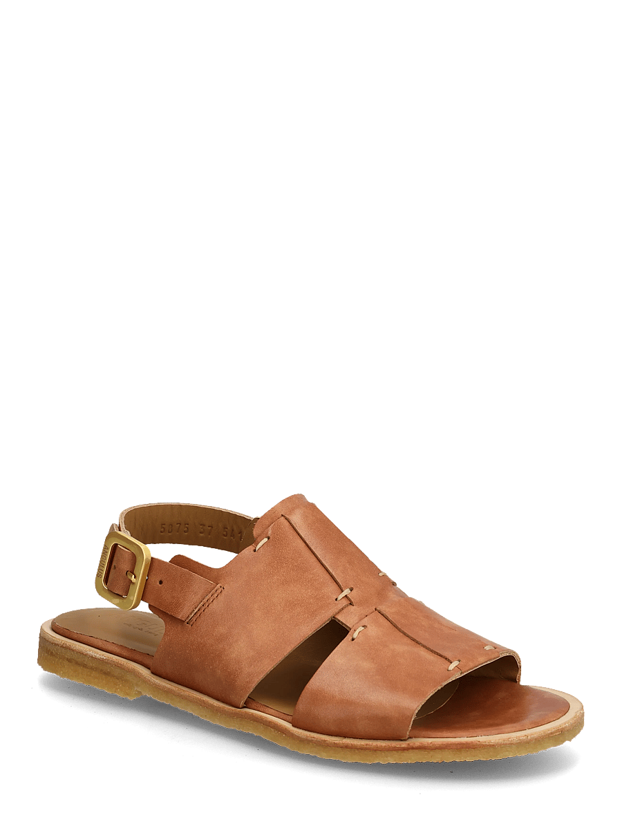 ANGULUS - Sandals - flat - flache sandalen - 3637 tan - 0