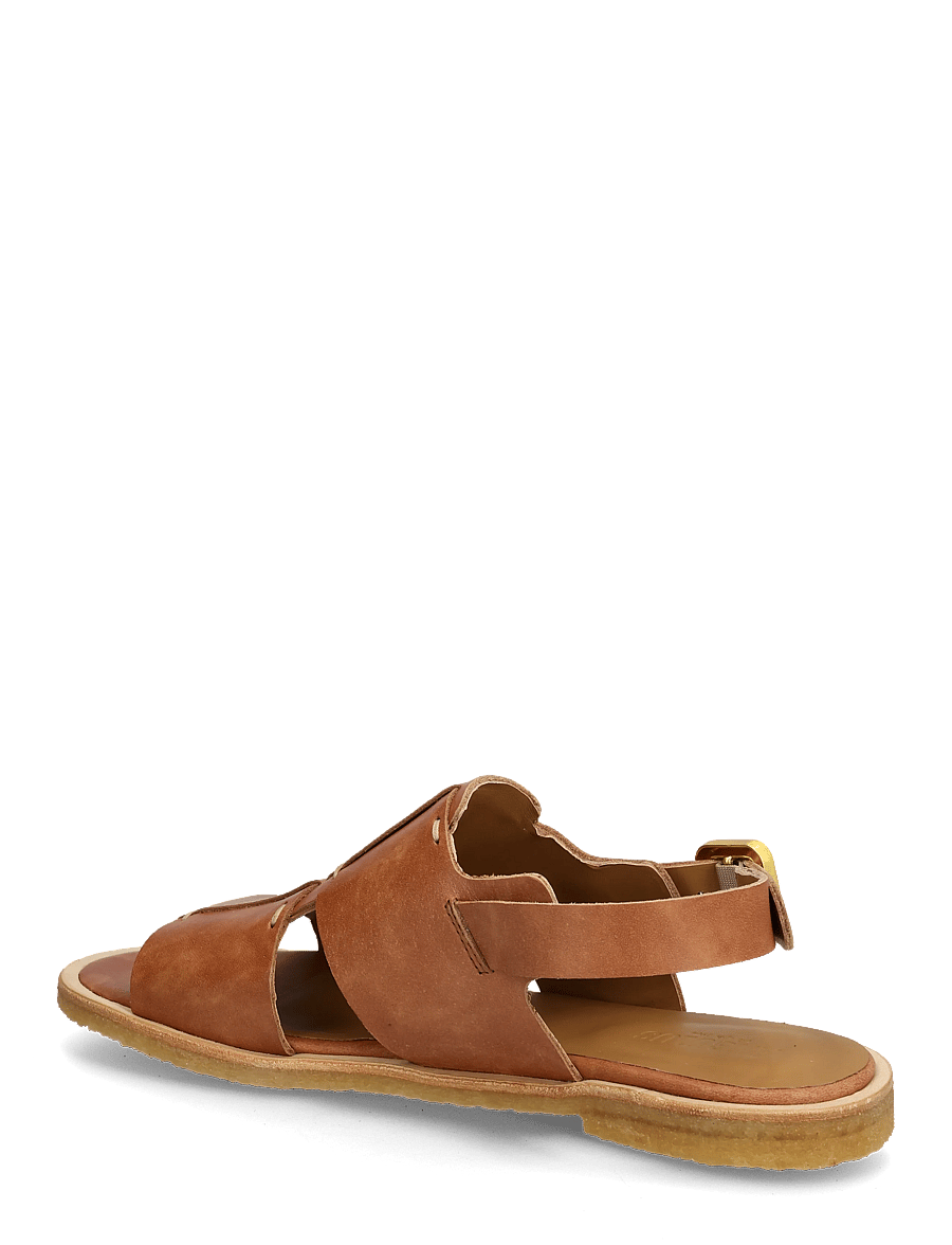 ANGULUS - Sandals - flat - flache sandalen - 3637 tan - 2