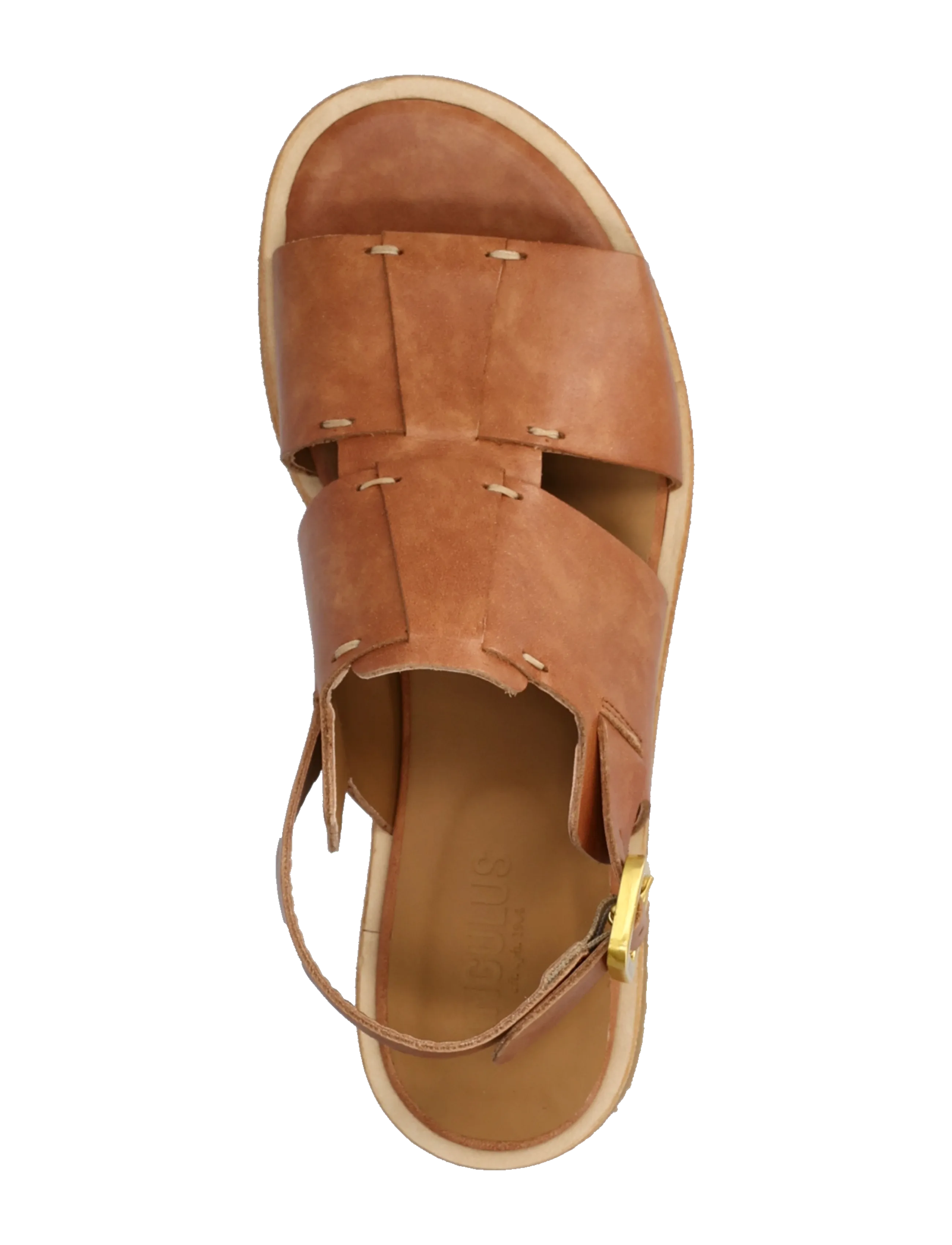 ANGULUS - Sandals - flat - flache sandalen - 3637 tan - 3