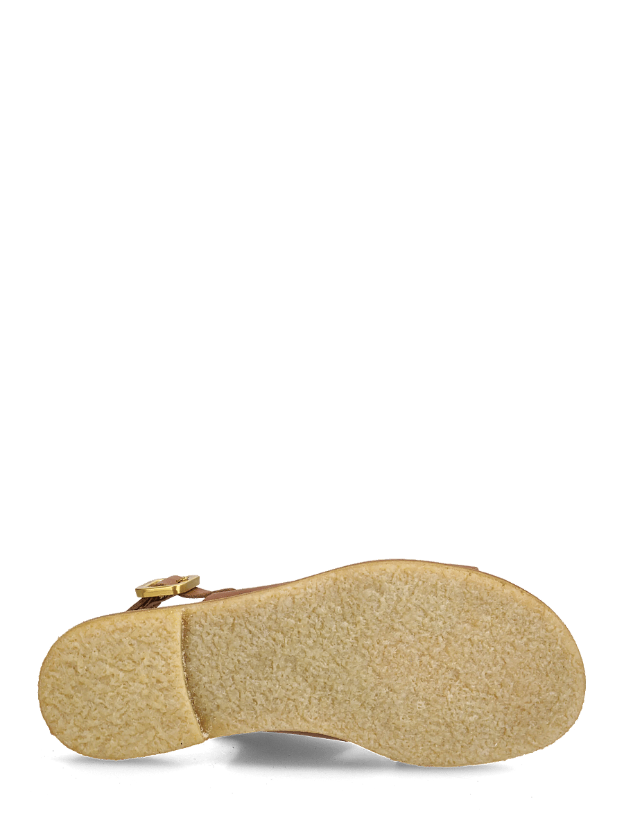 ANGULUS - Sandals - flat - flache sandalen - 3637 tan - 4
