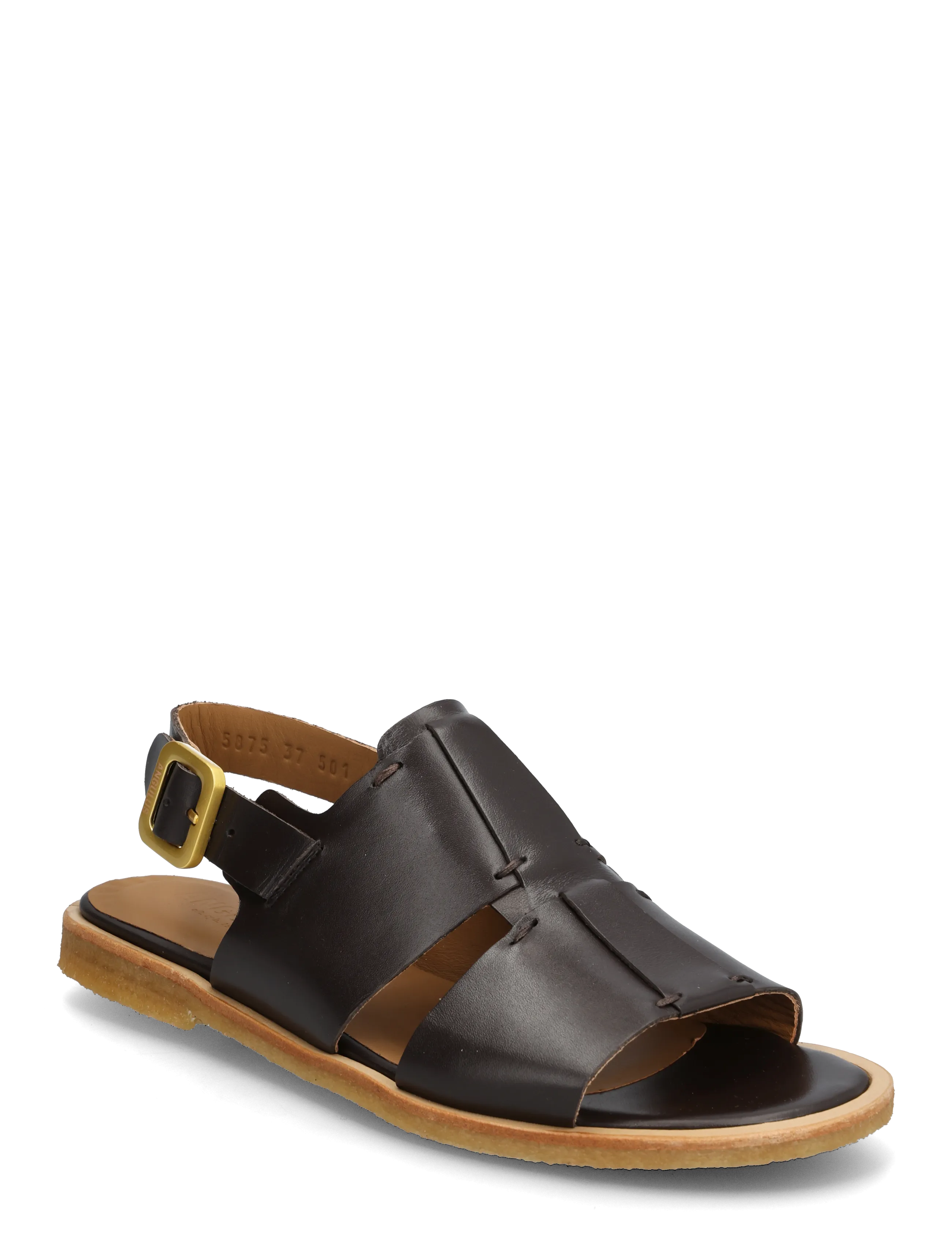 ANGULUS Sandals Flat, 38.5, Sandals, Braun - Flat Frauen
