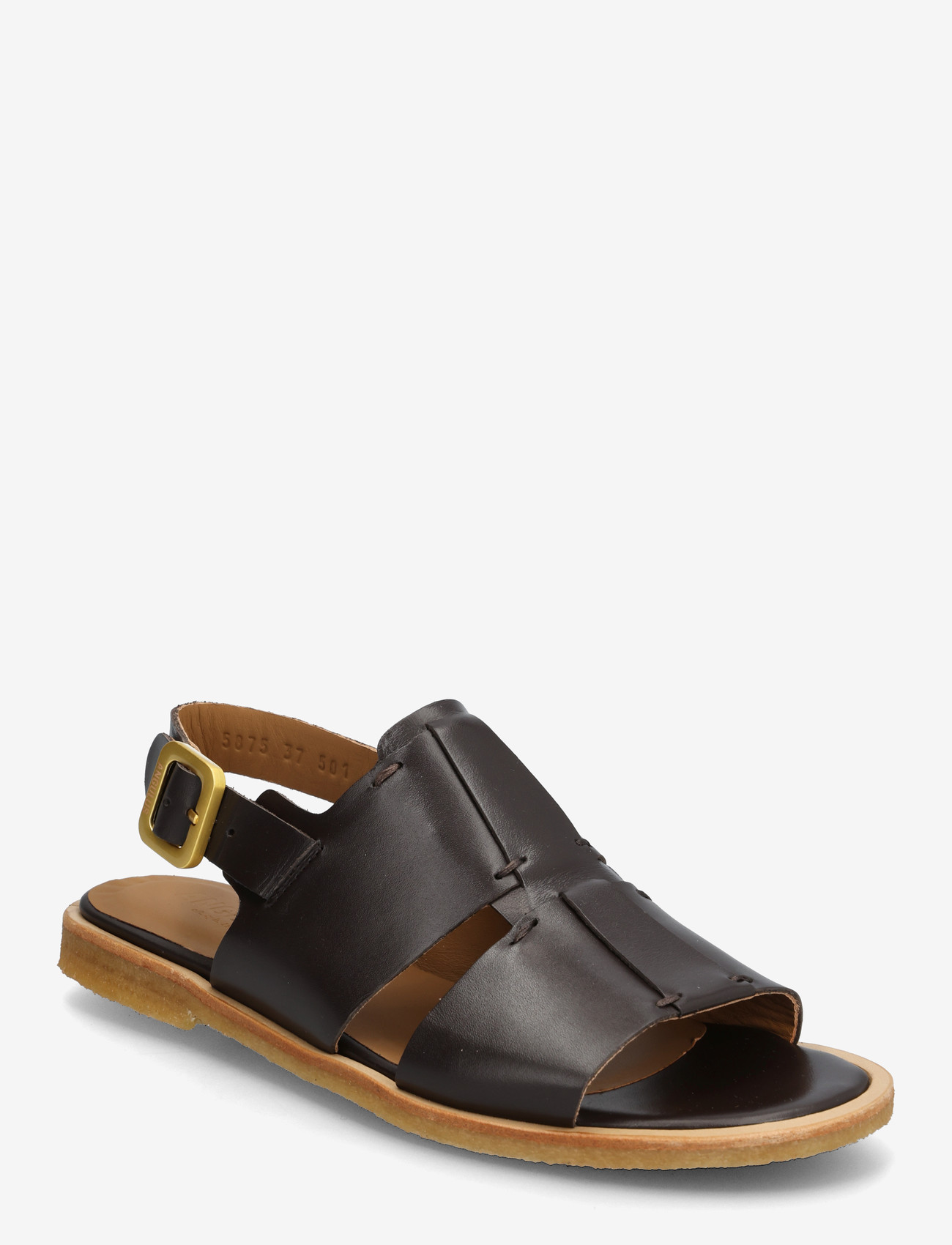 ANGULUS - Sandals - flat - flat sandals - 3639 dark brown - 0