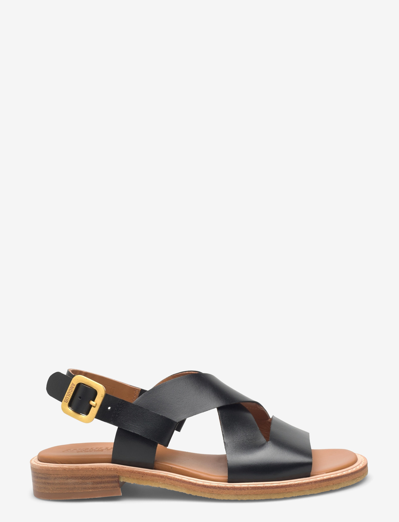 ANGULUS - Sandals - flat  - open toe - op - flade sandaler - 1785 black - 1