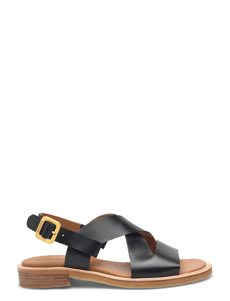 ANGULUS - Sandals - flat - open toe - op - flade sandaler - 1785 black - 1