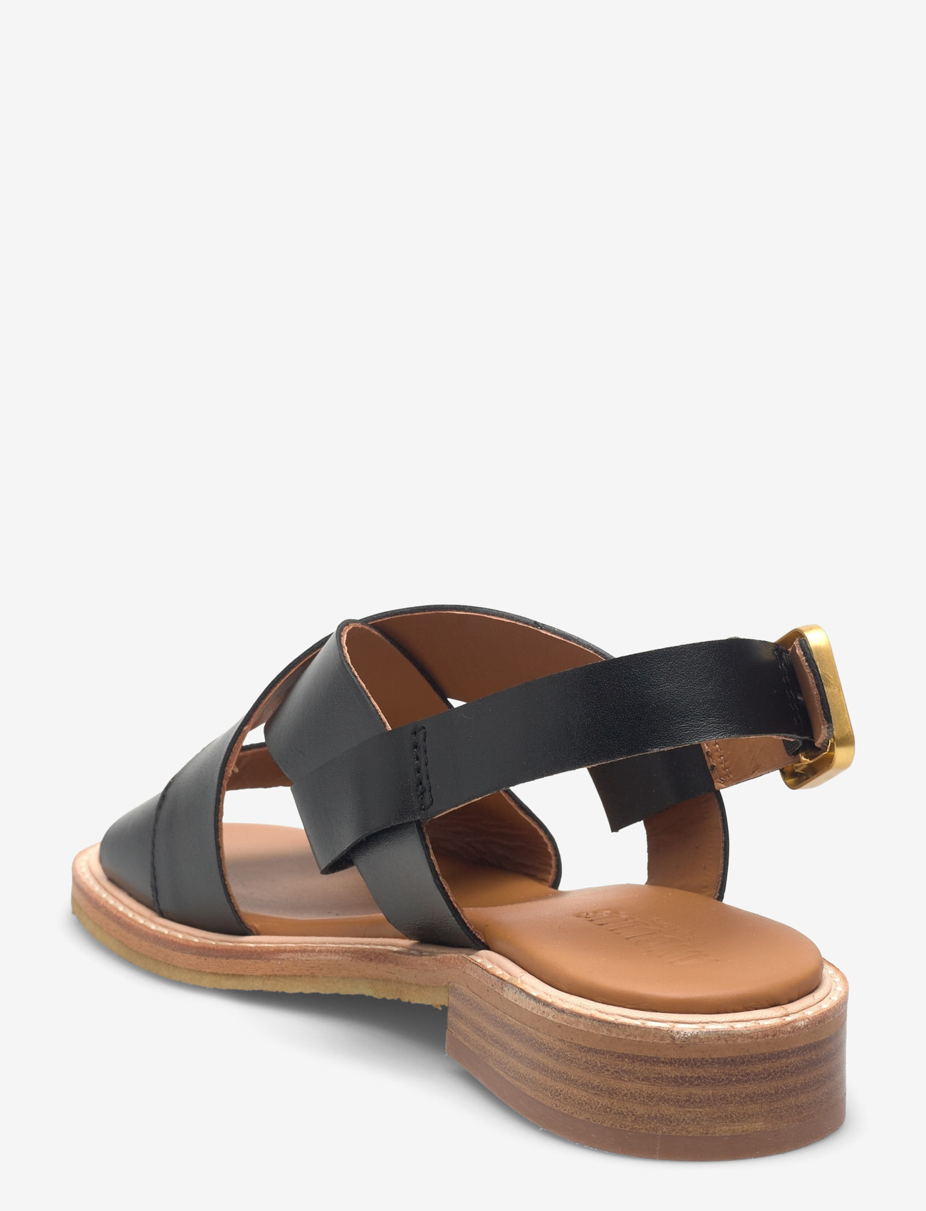 ANGULUS - Sandals - flat  - open toe - op - flade sandaler - 1785 black - 2