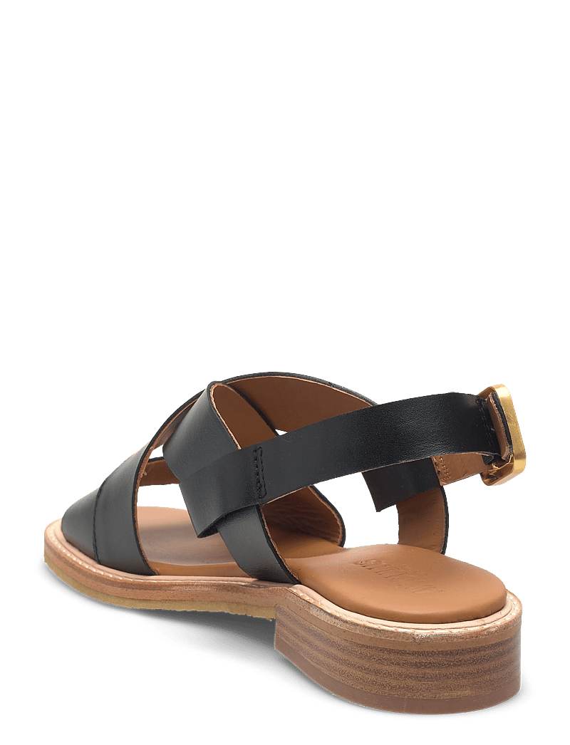 ANGULUS - Sandals - flat - open toe - op - flade sandaler - 1785 black - 2