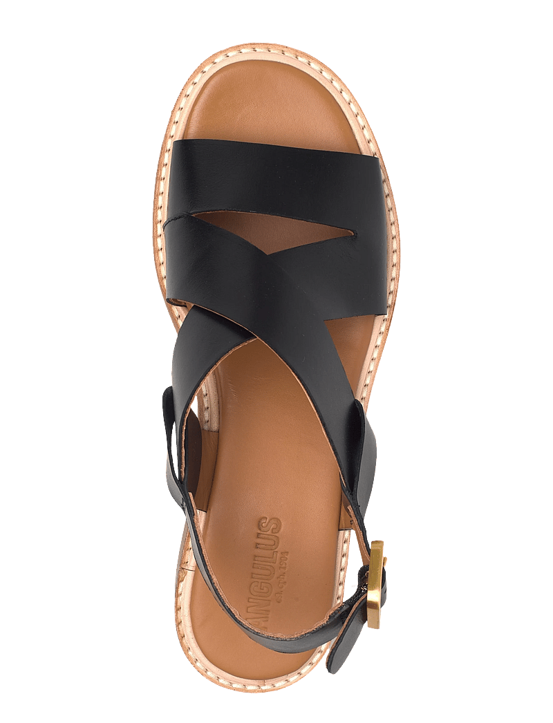 ANGULUS - Sandals - flat - open toe - op - flade sandaler - 1785 black - 3