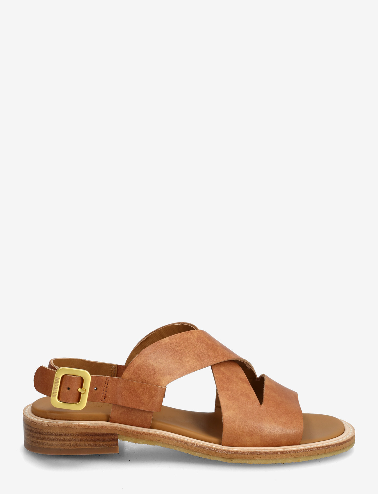 ANGULUS - Sandals - flat  - open toe - op - flat sandals - 3637 tan - 2