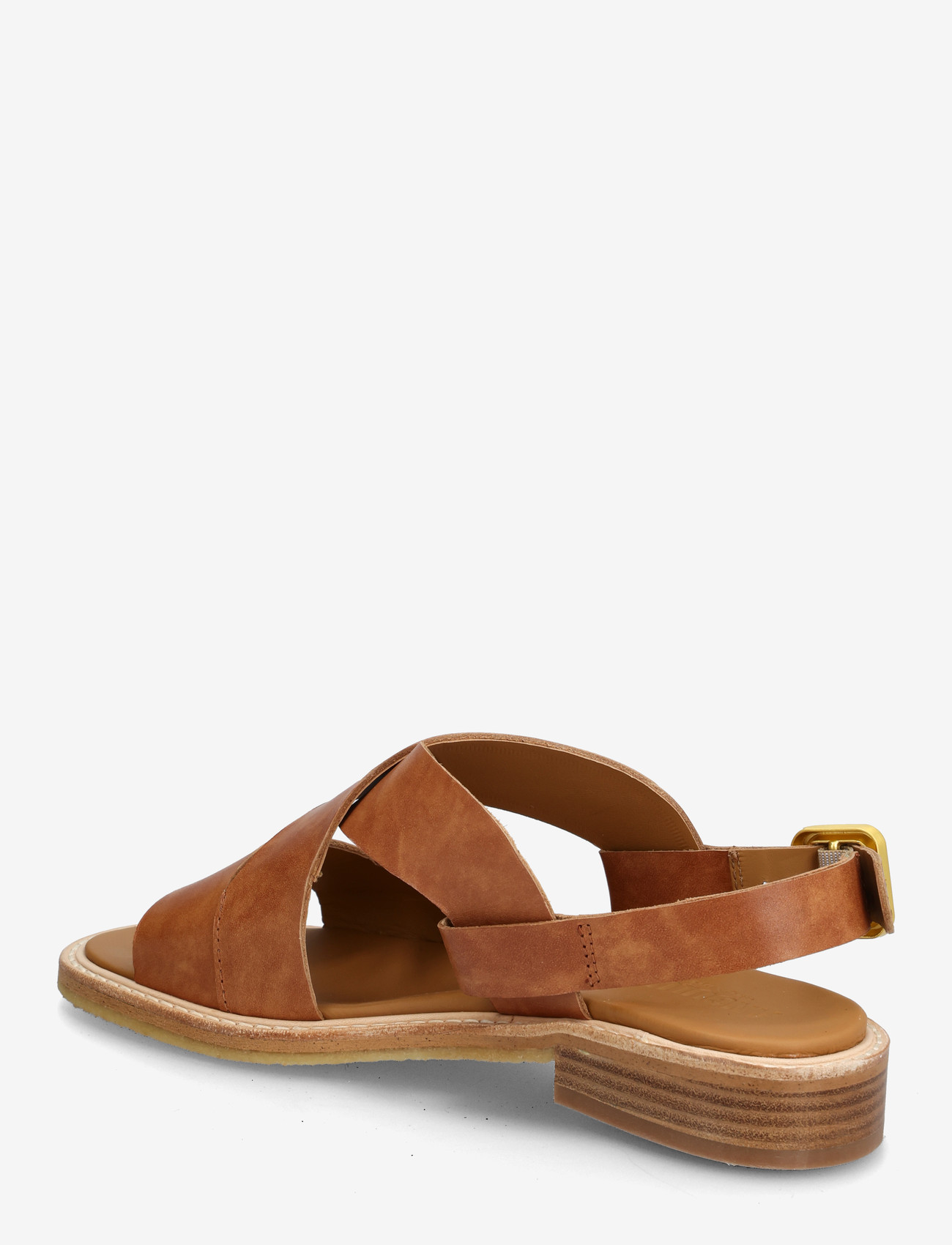 ANGULUS - Sandals - flat  - open toe - op - flat sandals - 3637 tan - 3