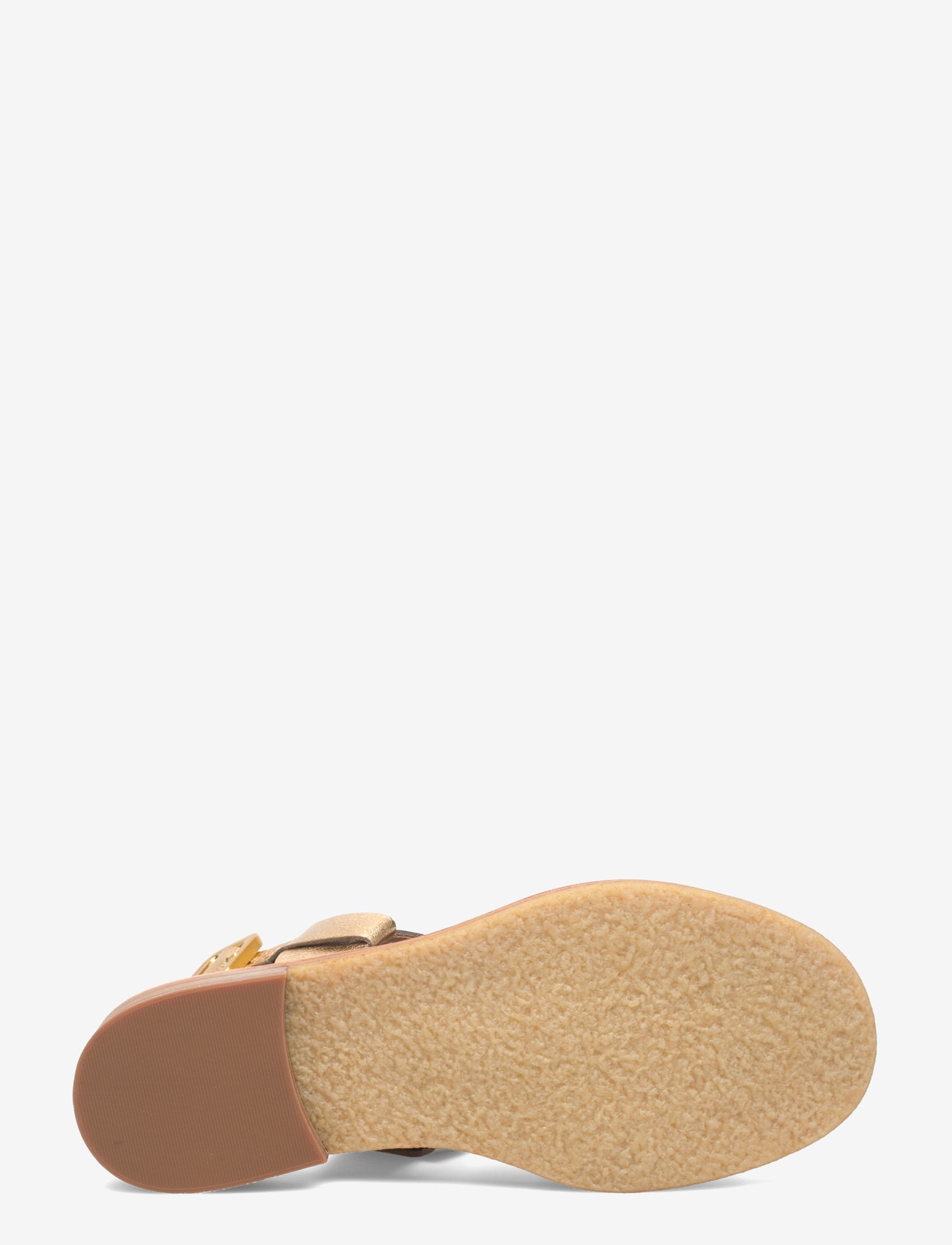 ANGULUS - Sandals - flat  - open toe - op - flade sandaler - 3643 gold - 4