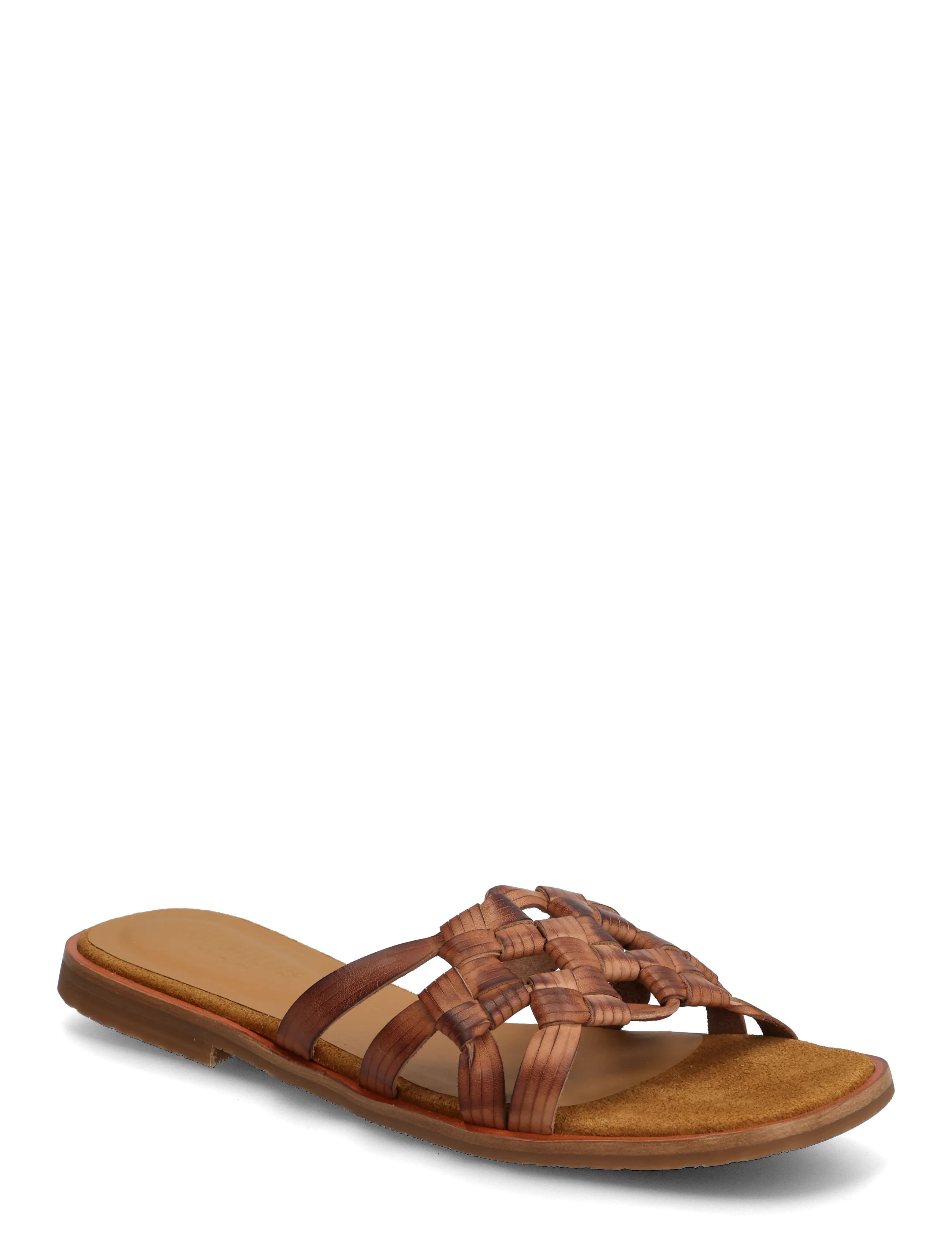 ANGULUS Sandals Flat, 38.5, Sandals, Braun - Flat Frauen