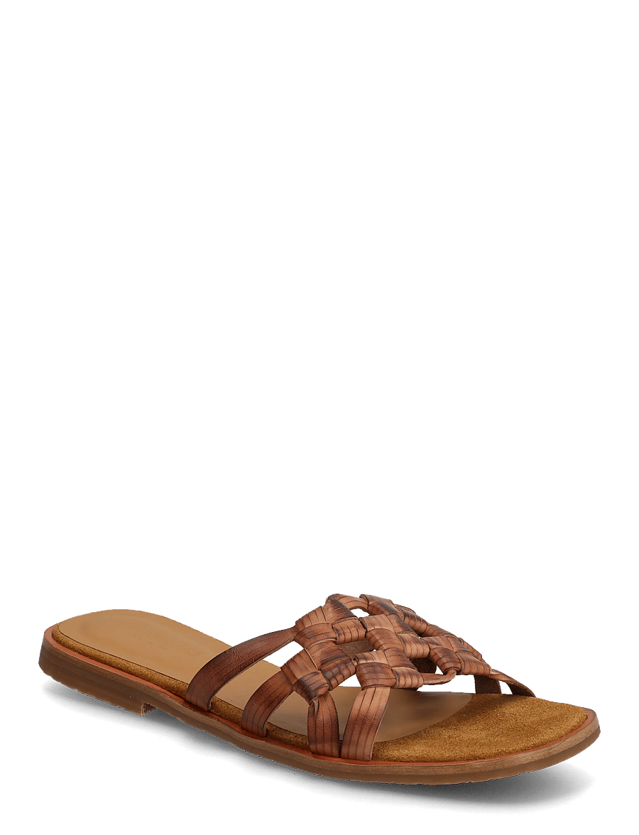 ANGULUS - Sandals - flat - flache sandalen - 4683/f46 tan - 0