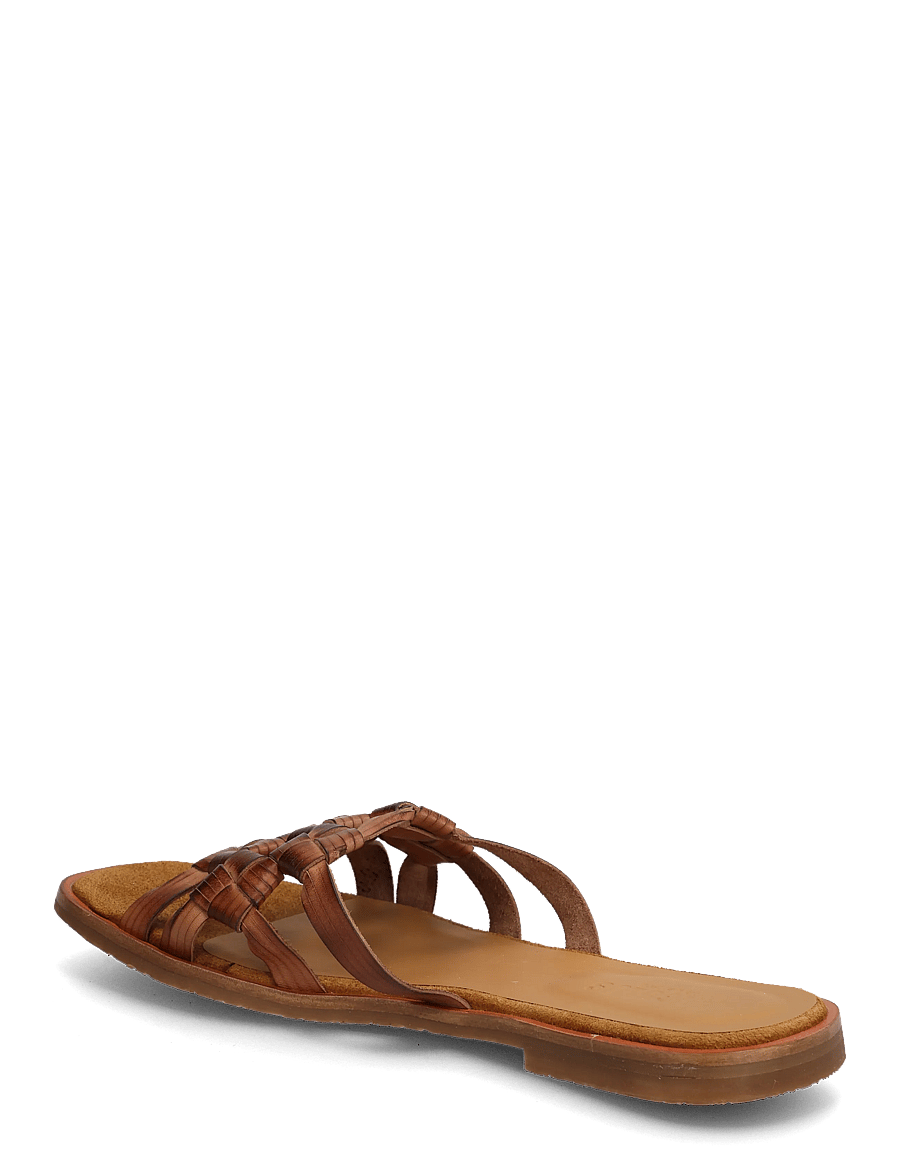 ANGULUS - Sandals - flat - flache sandalen - 4683/f46 tan - 2