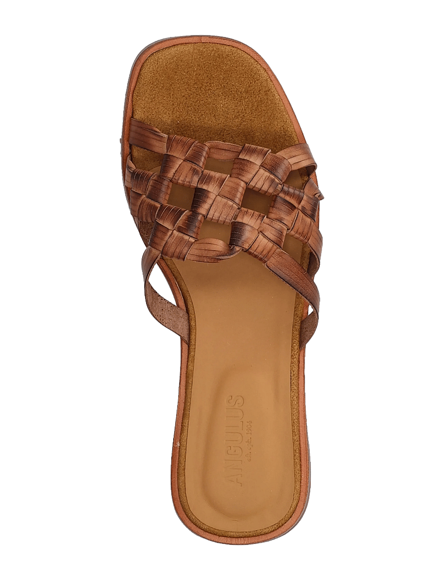 ANGULUS - Sandals - flat - flache sandalen - 4683/f46 tan - 3