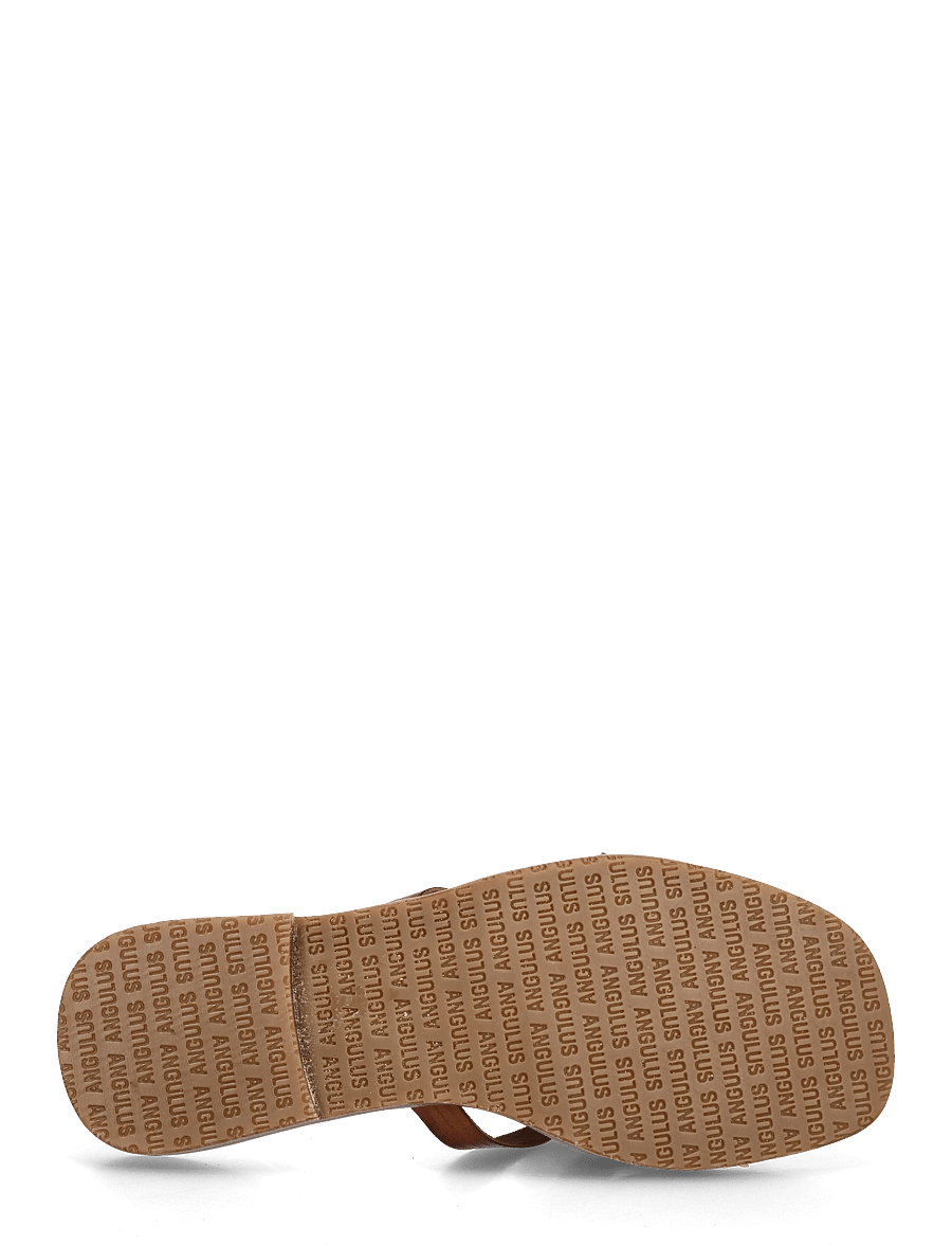 ANGULUS - Sandals - flat - flache sandalen - 4683/f46 tan - 4