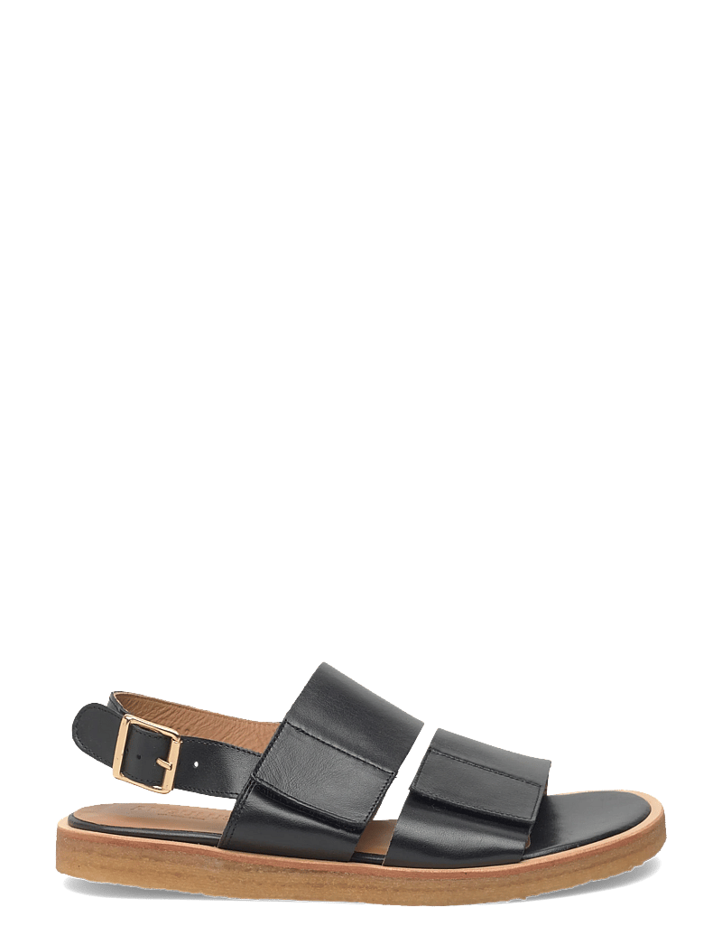 ANGULUS - Sandals - flat - open toe - op - flade sandaler - 1604 black - 1