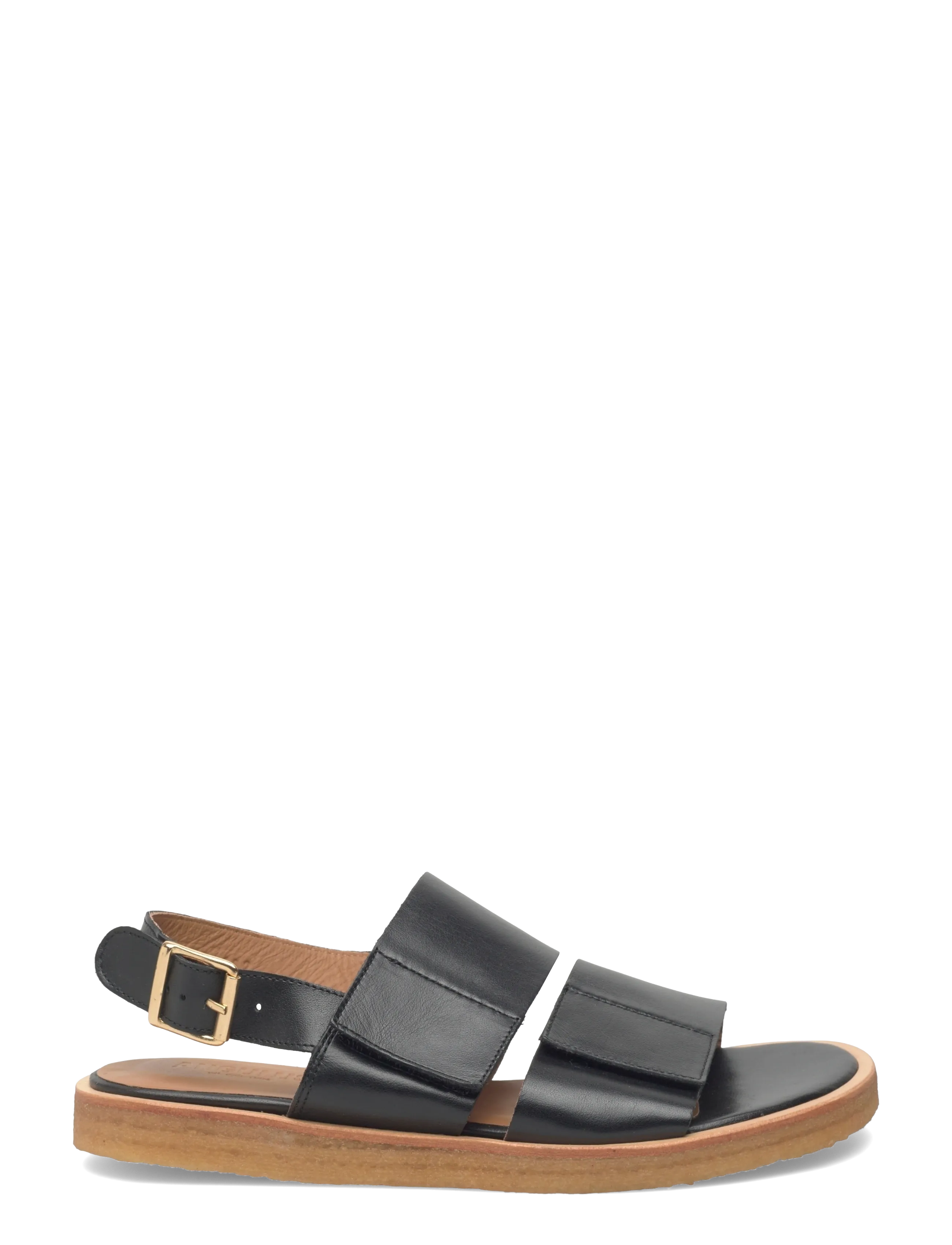 ANGULUS - Sandals - flat - open toe - op - sandales plates - 1604 black - 1