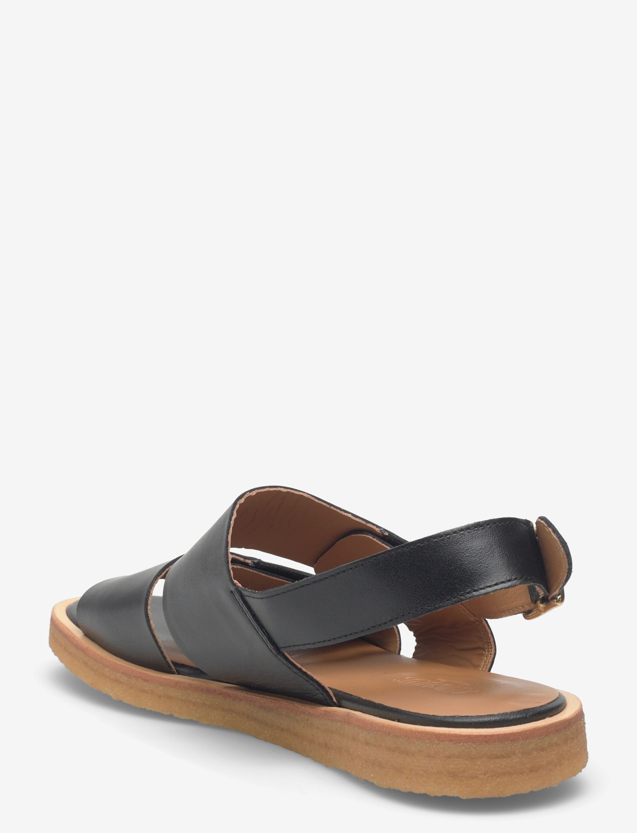 ANGULUS - Sandals - flat  - open toe - op - flade sandaler - 1604 black - 2