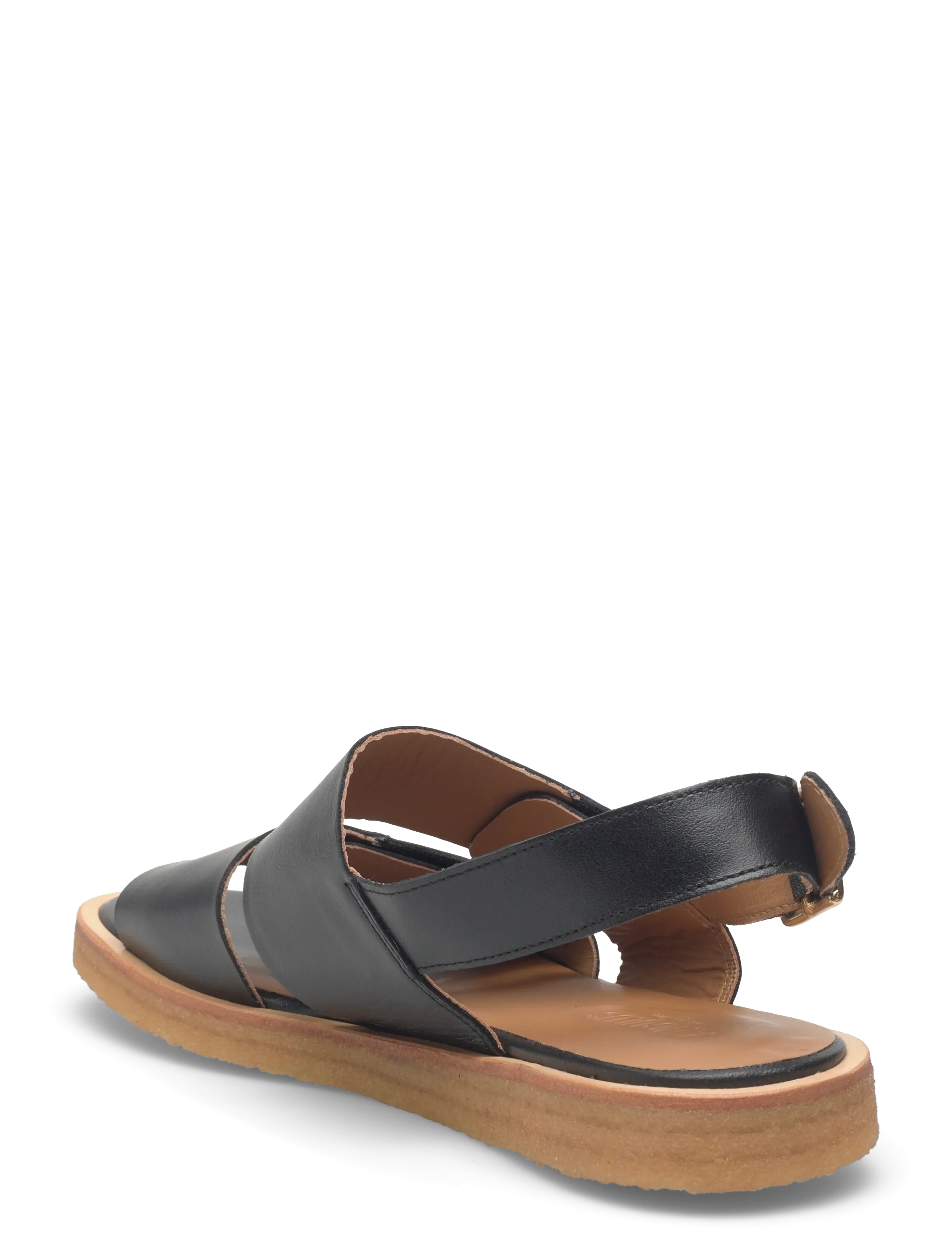 ANGULUS - Sandals - flat  - open toe - op - sandales plates - 1604 black - 2