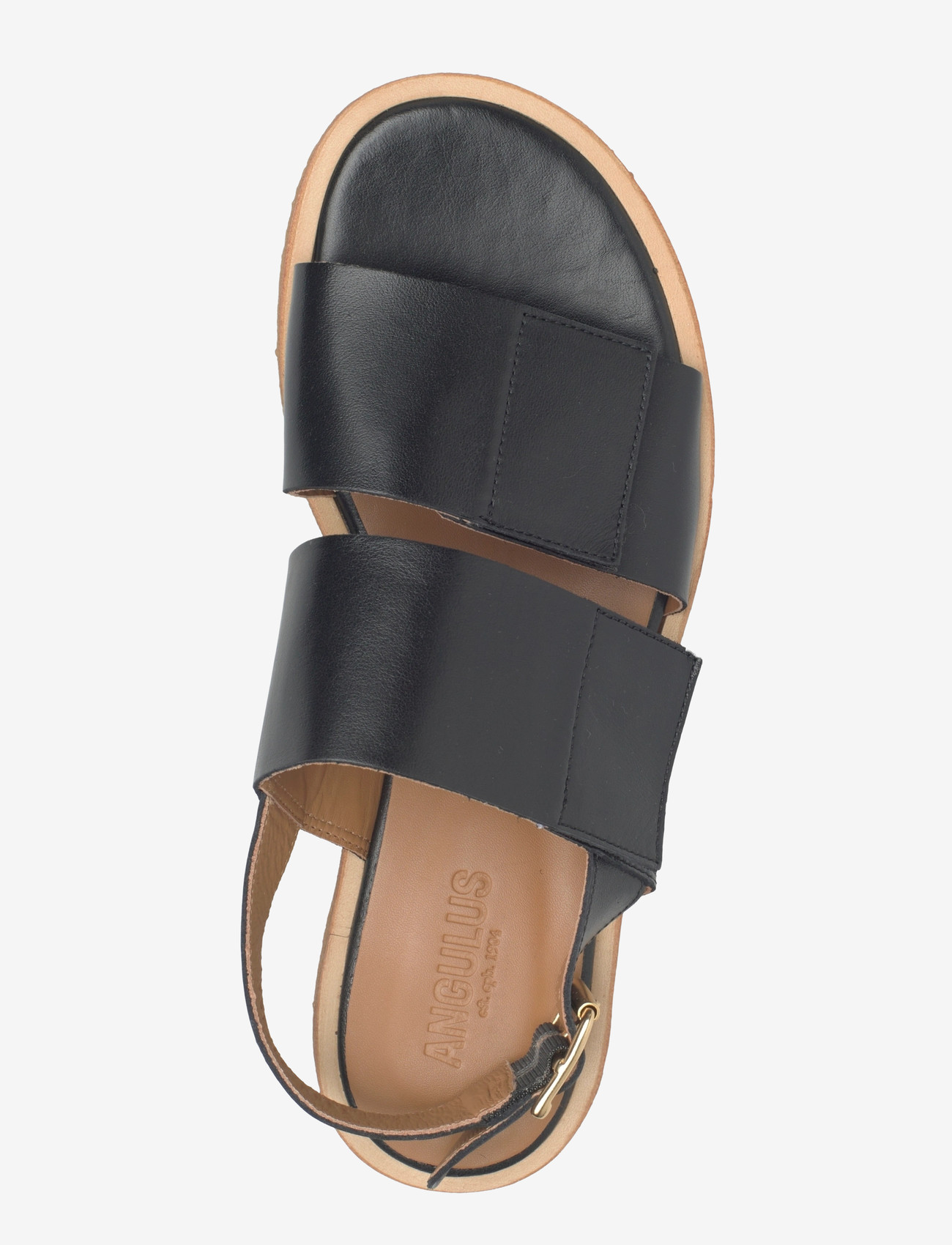 ANGULUS - Sandals - flat  - open toe - op - flade sandaler - 1604 black - 3