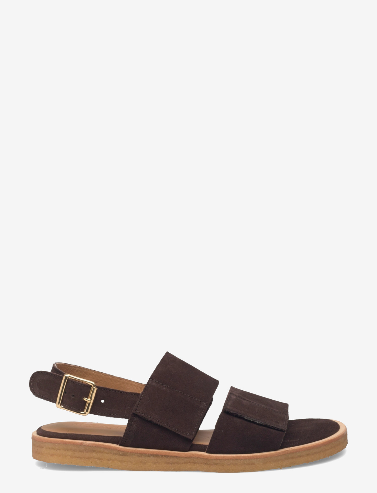 ANGULUS - Sandals - flat  - open toe - op - flade sandaler - 2193 dark brown - 1