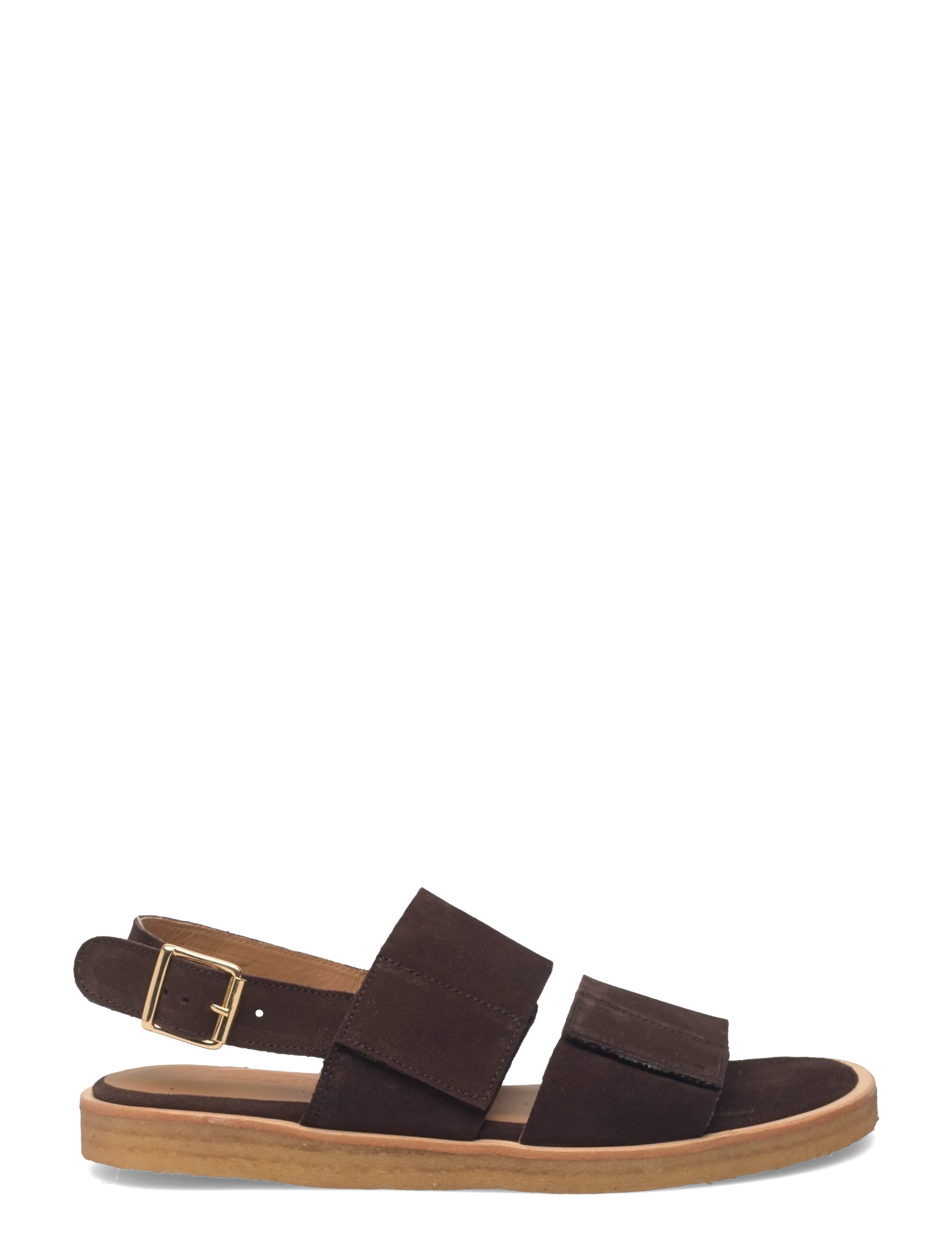 ANGULUS - Sandals - flat  - open toe - op - kontsata sandaalid - 2193 dark brown - 1