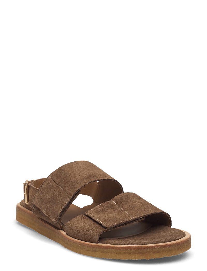 ANGULUS - Sandals - flat - open toe - op - flade sandaler - 4638 dessert - 0