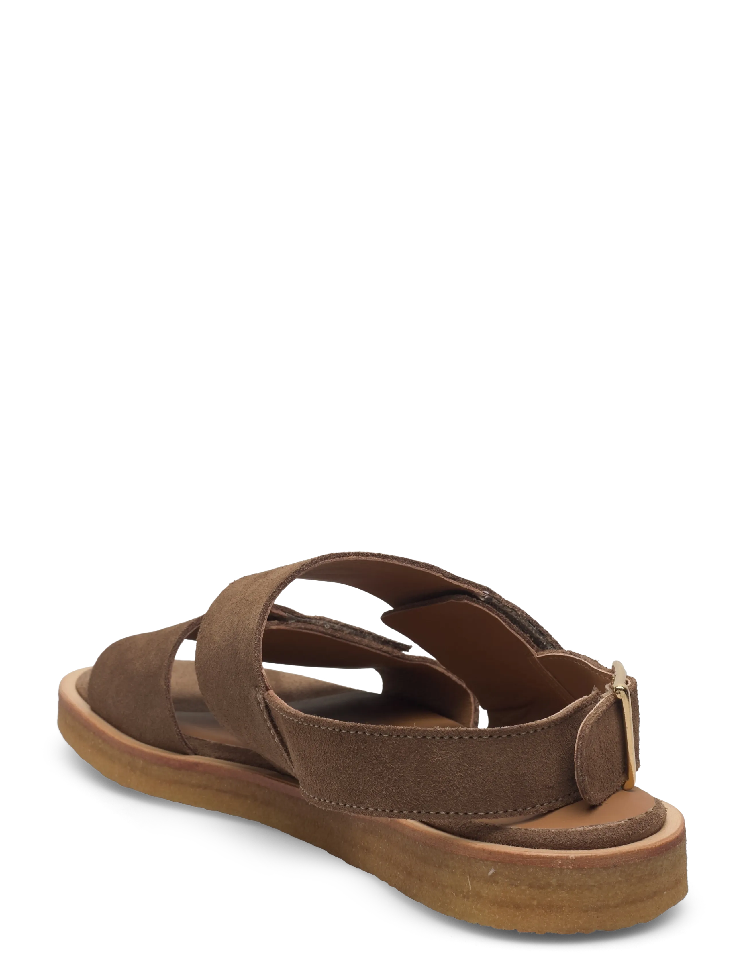 ANGULUS - Sandals - flat  - open toe - op - platta sandaler - 4638 dessert - 2