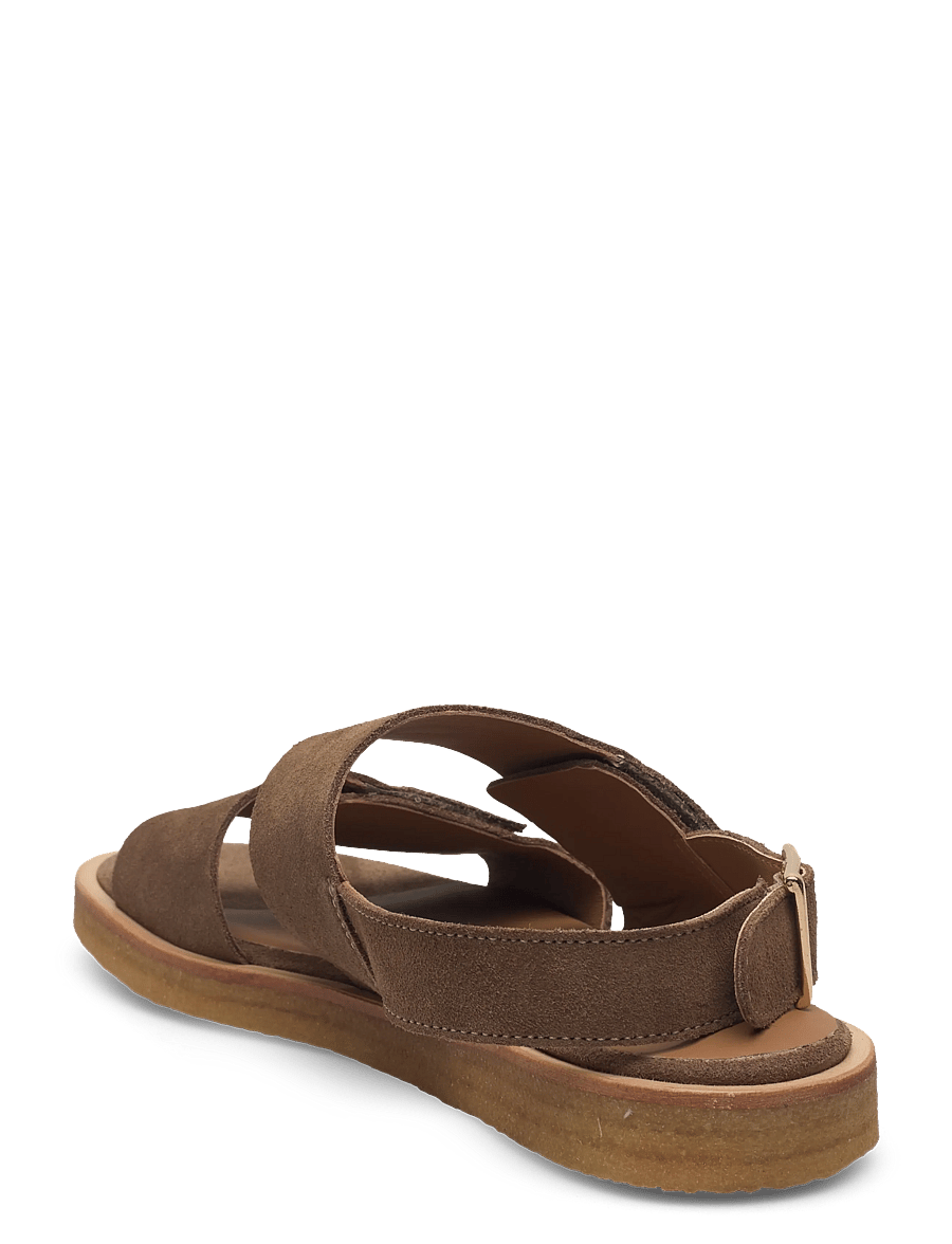 ANGULUS - Sandals - flat - open toe - op - platta sandaler - 4638 dessert - 2