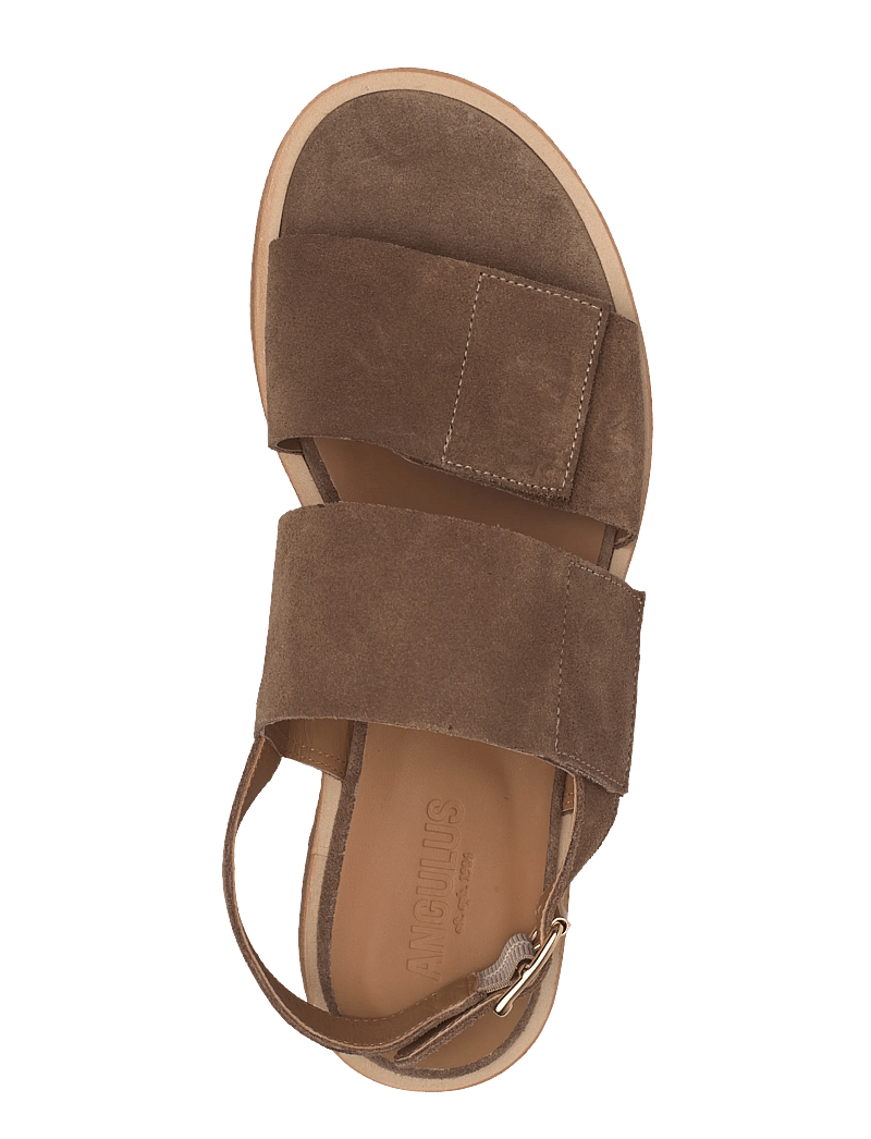 ANGULUS - Sandals - flat - open toe - op - flade sandaler - 4638 dessert - 3
