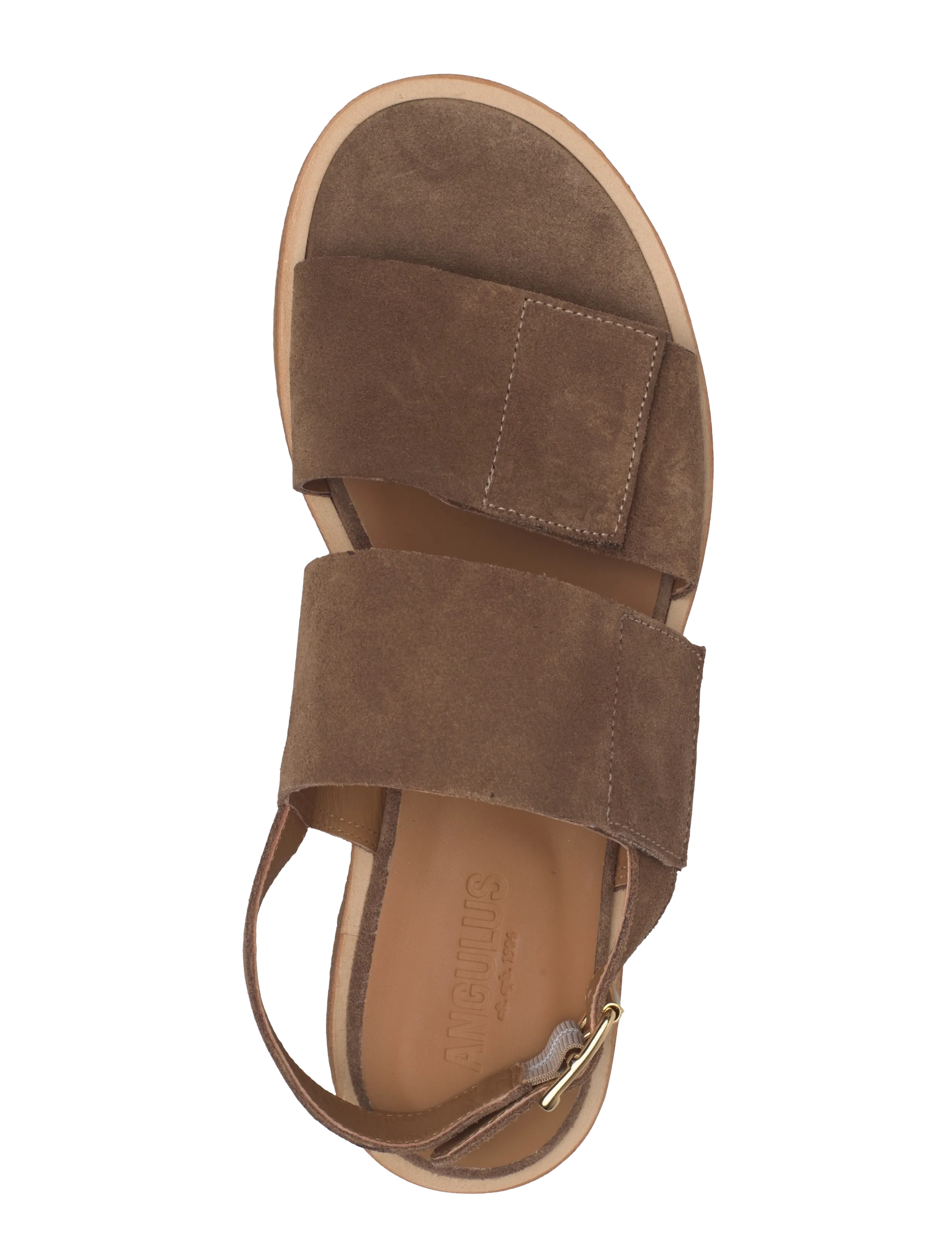 ANGULUS - Sandals - flat  - open toe - op - platta sandaler - 4638 dessert - 3