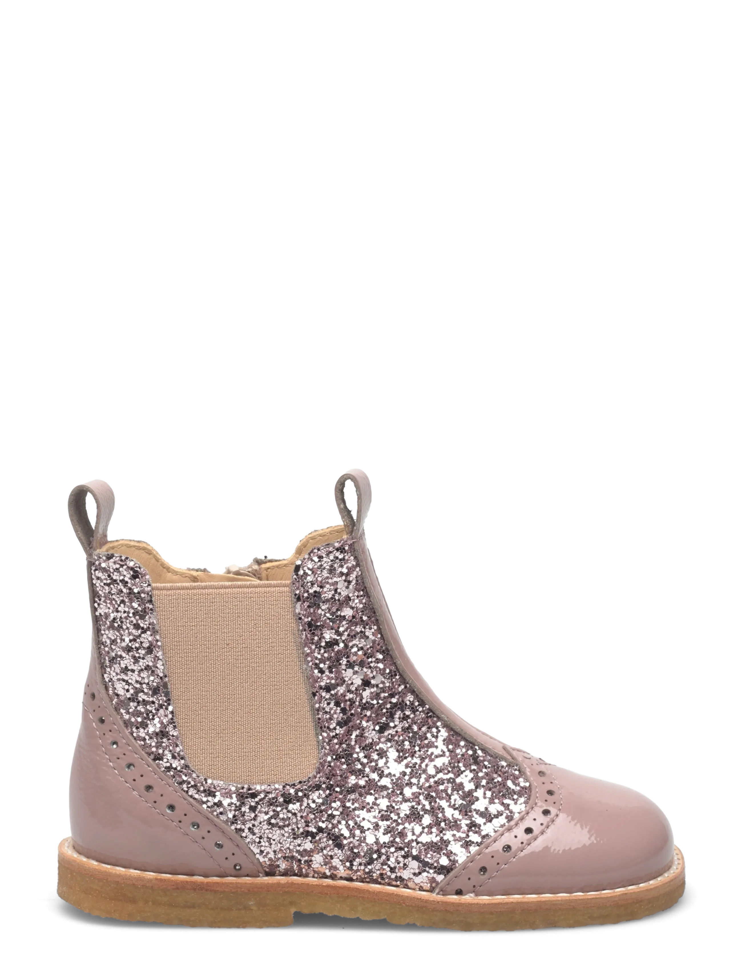 ANGULUS - Booties - flat - with zipper - støvler - 1387/4033/077 faded rose/bloss - 1