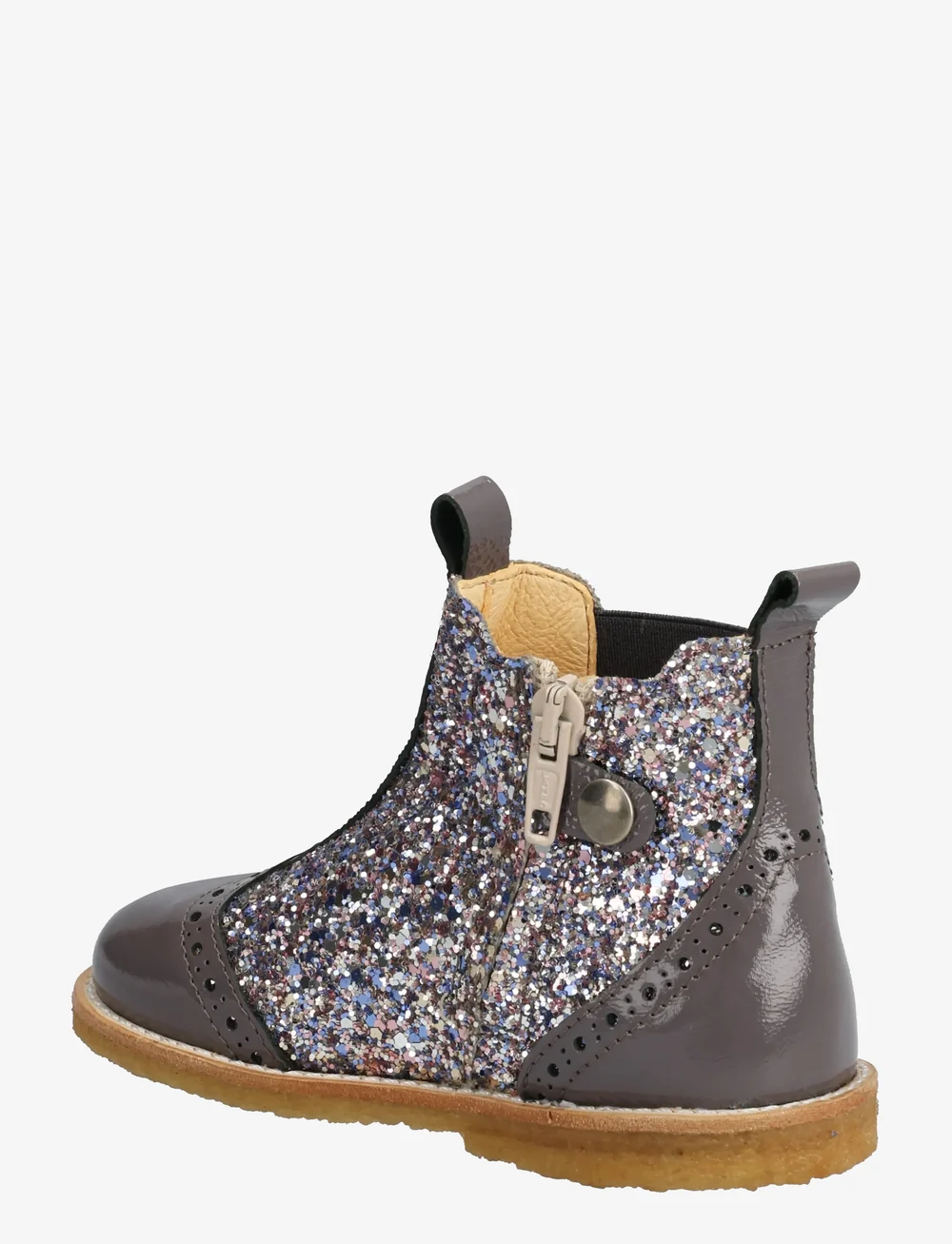 ANGULUS - Booties - flat - with zipper - skor - 1353/3296/018 lavender/pastel - 2
