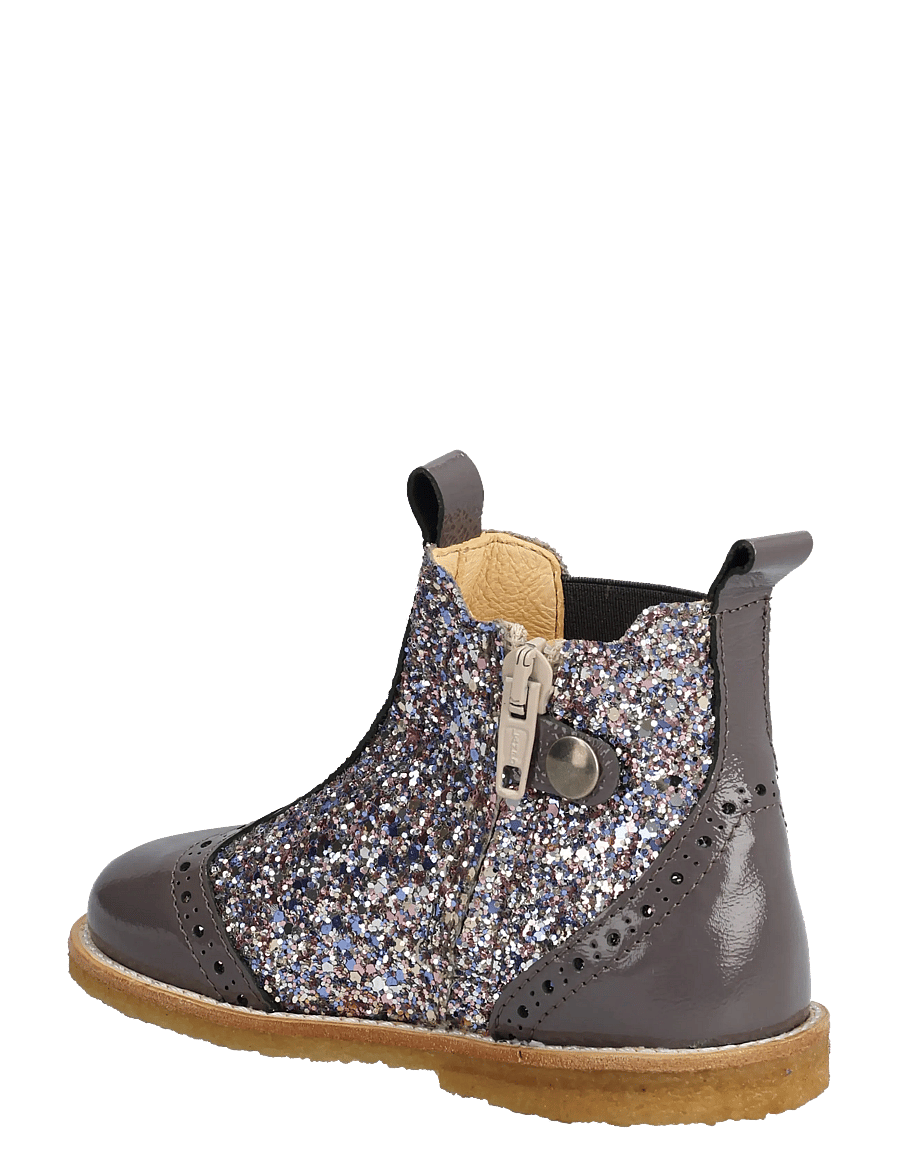 ANGULUS - Booties - flat - with zipper - stiefel - 1353/3296/018 lavender/pastel - 2