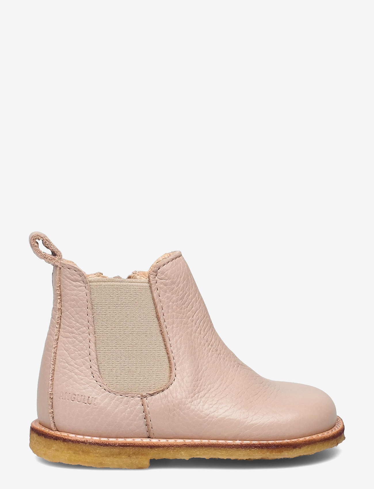 ANGULUS - Booties - flat - with zipper - 2553/010 powder/beige - 1