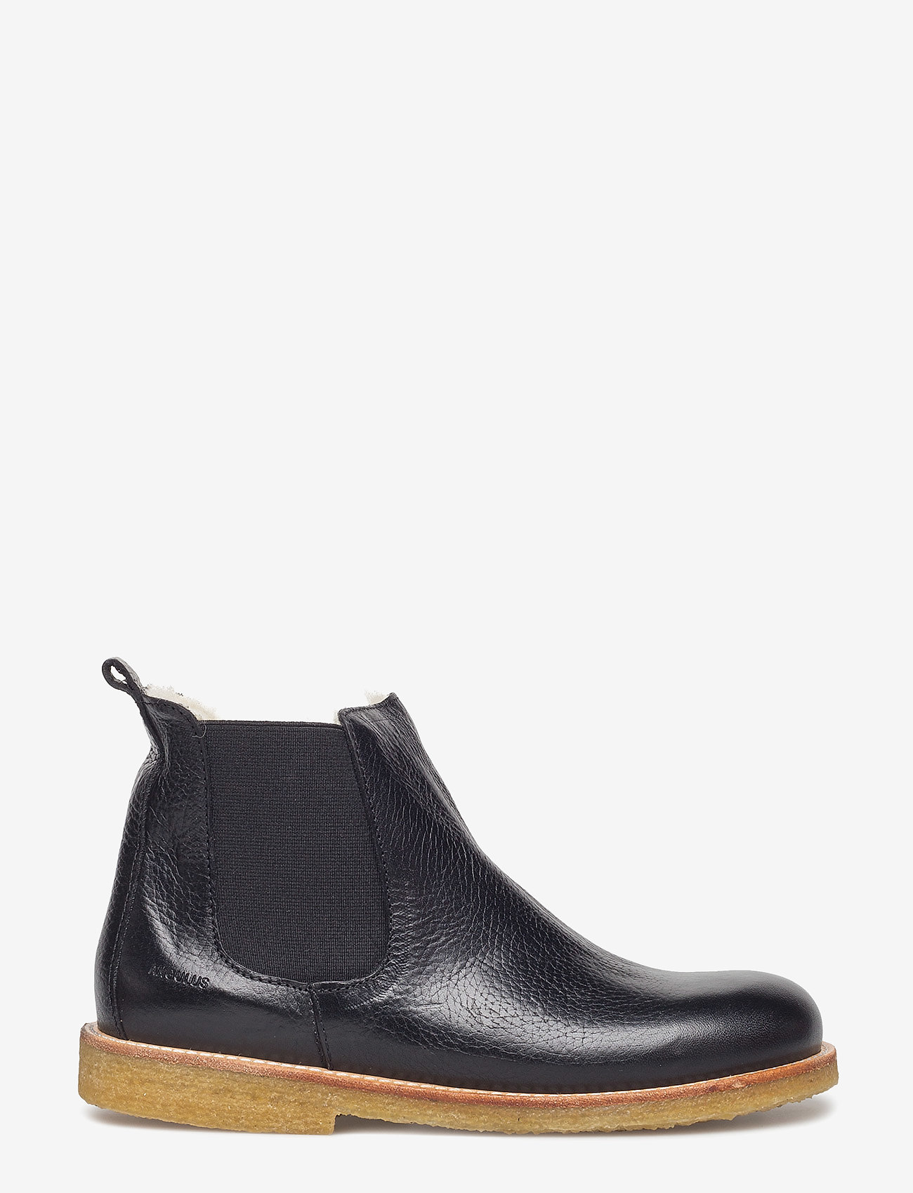 ANGULUS - Booties - flat - with elastic - 2504/001 black/black - 2