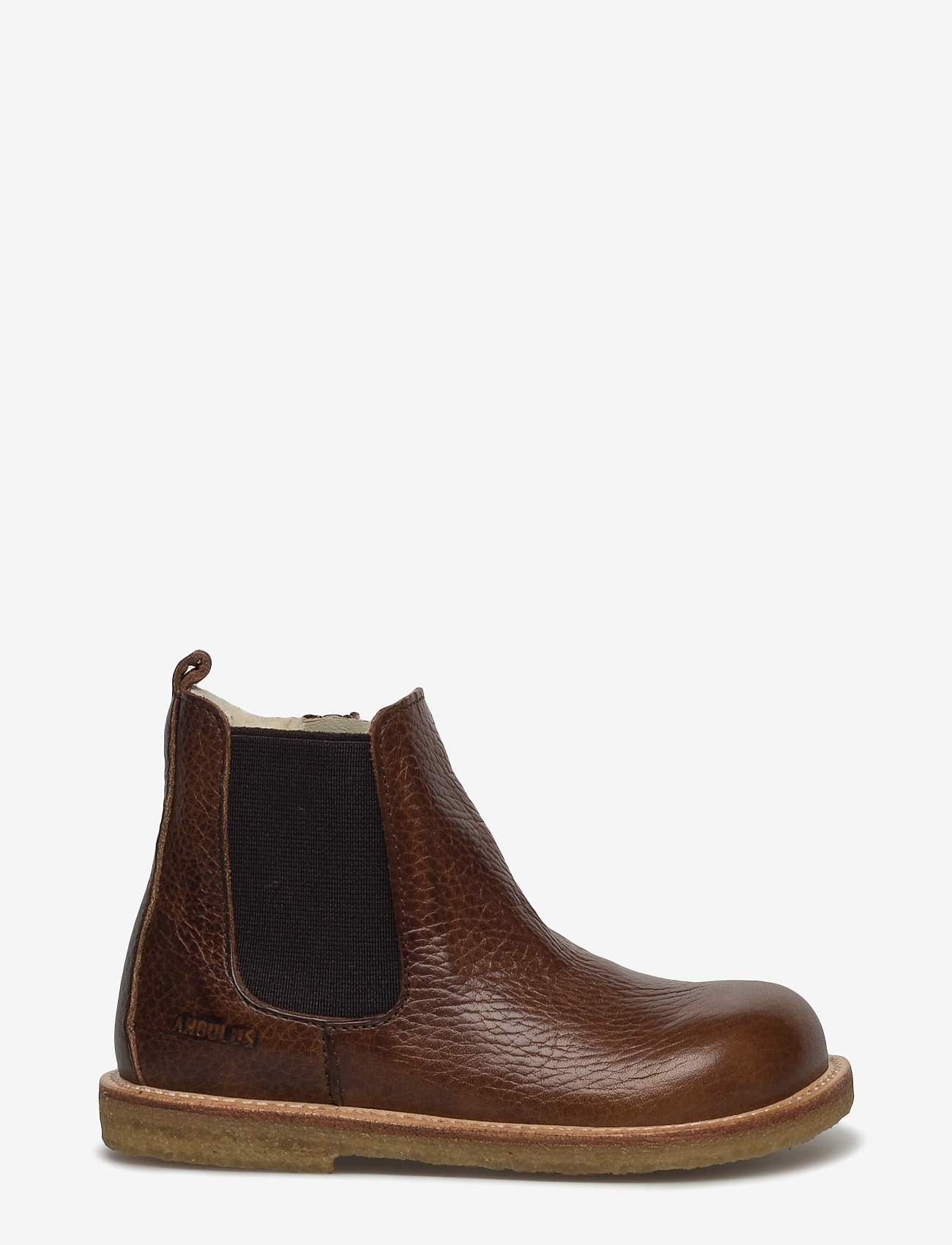 ANGULUS - Booties - flat - with elastic - fall shoes - 2509/002 medium brown/medium b - 1
