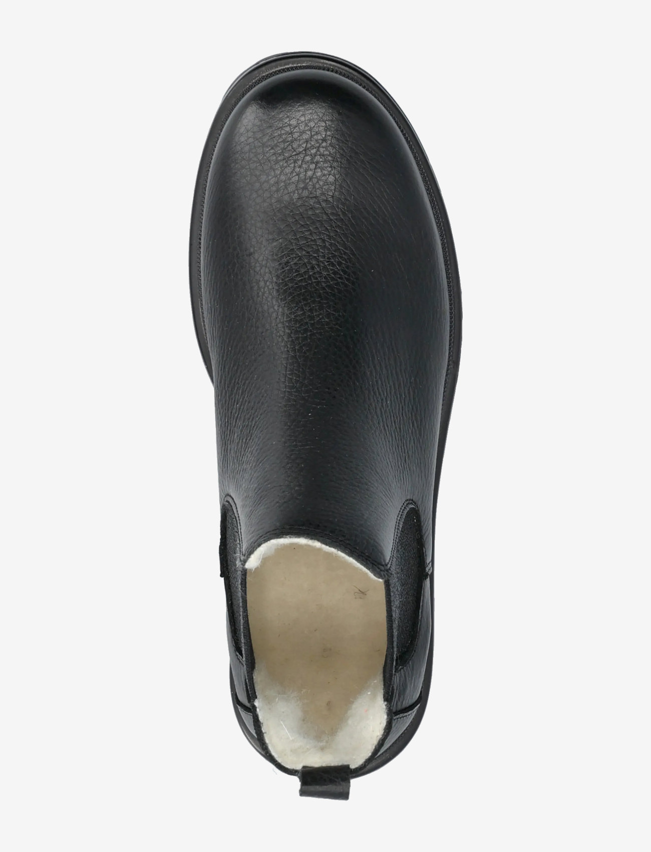 ANGULUS - Booties - flat - with elastic - efterårssko - 1933/071 black/black glitter e - 3