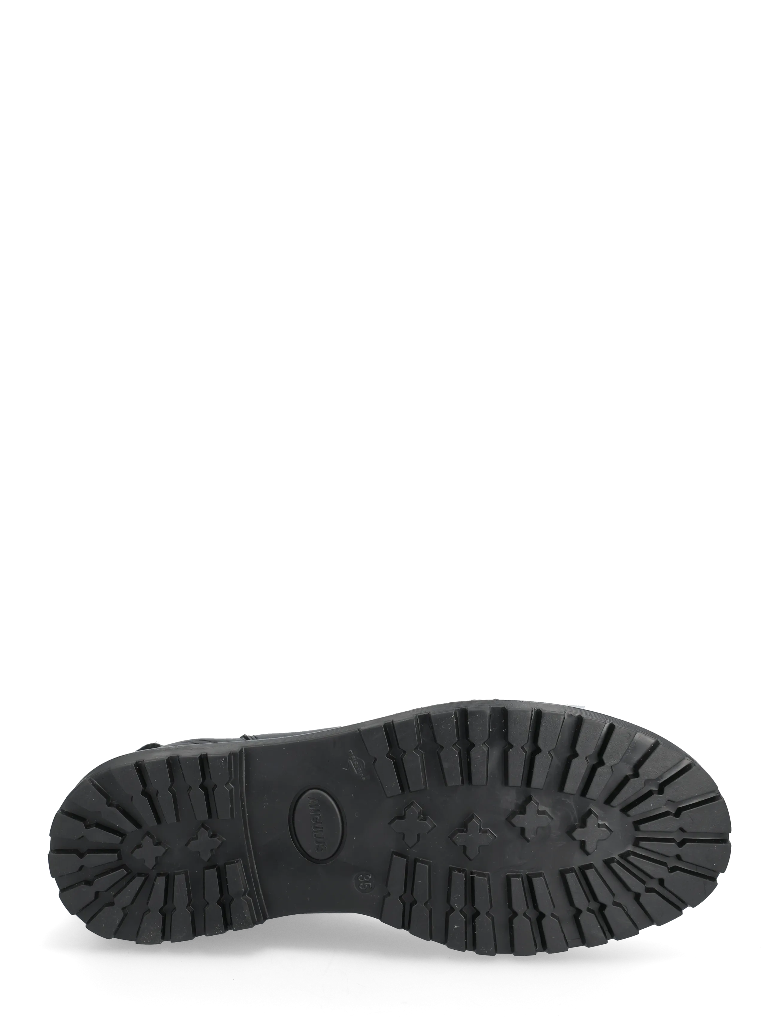 ANGULUS - Boots - flat - boots - 1933/071 black/black glitter e - 4