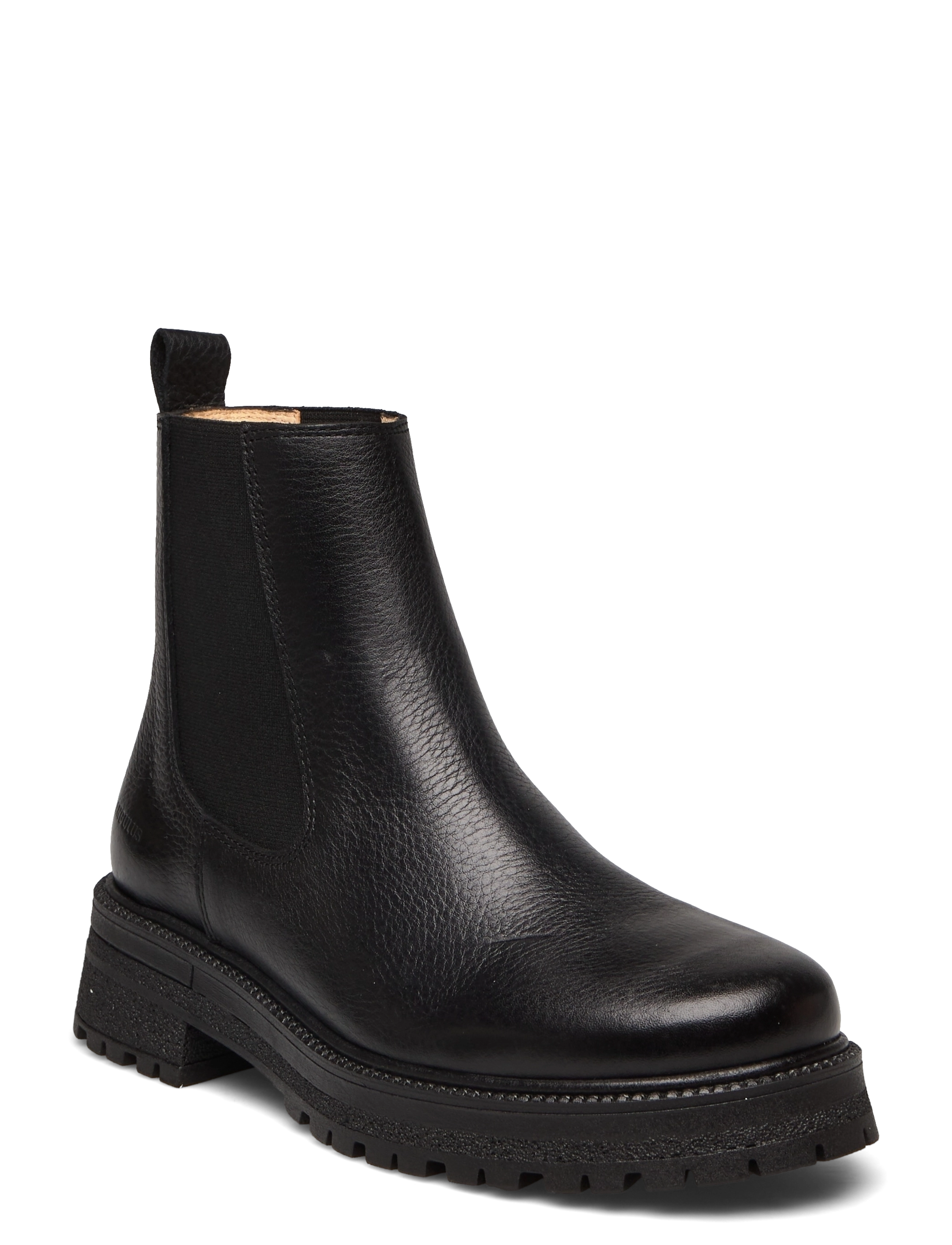 ANGULUS Booties - flat - with elastic - Sko - 1933/001 BLACK/BLACK / black