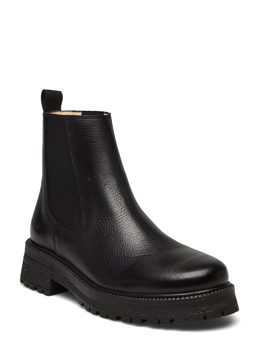 ANGULUS - Booties - flat - with elastic - 1933/001 black/black - 0