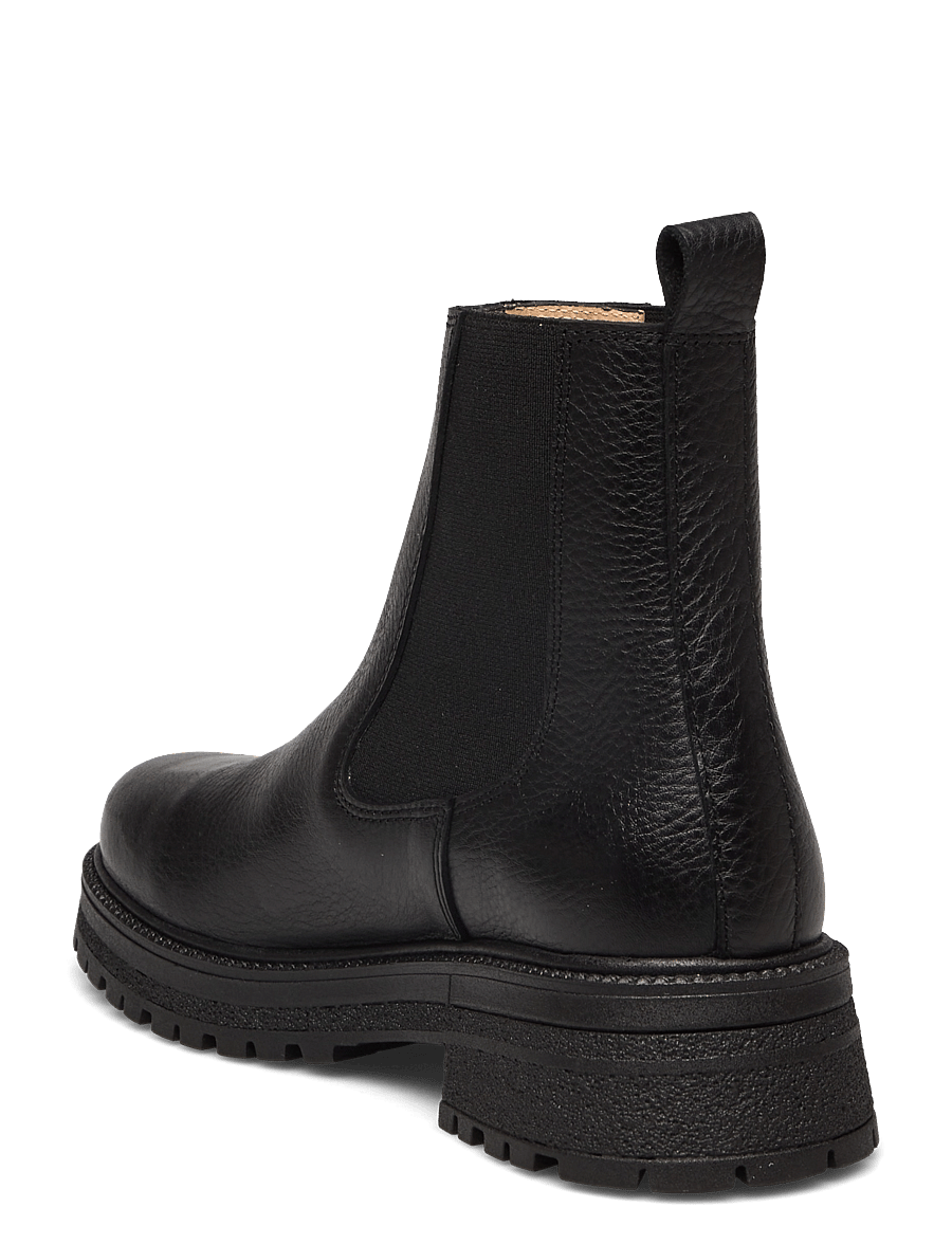 ANGULUS - Booties - flat - with elastic - 1933/001 black/black - 2