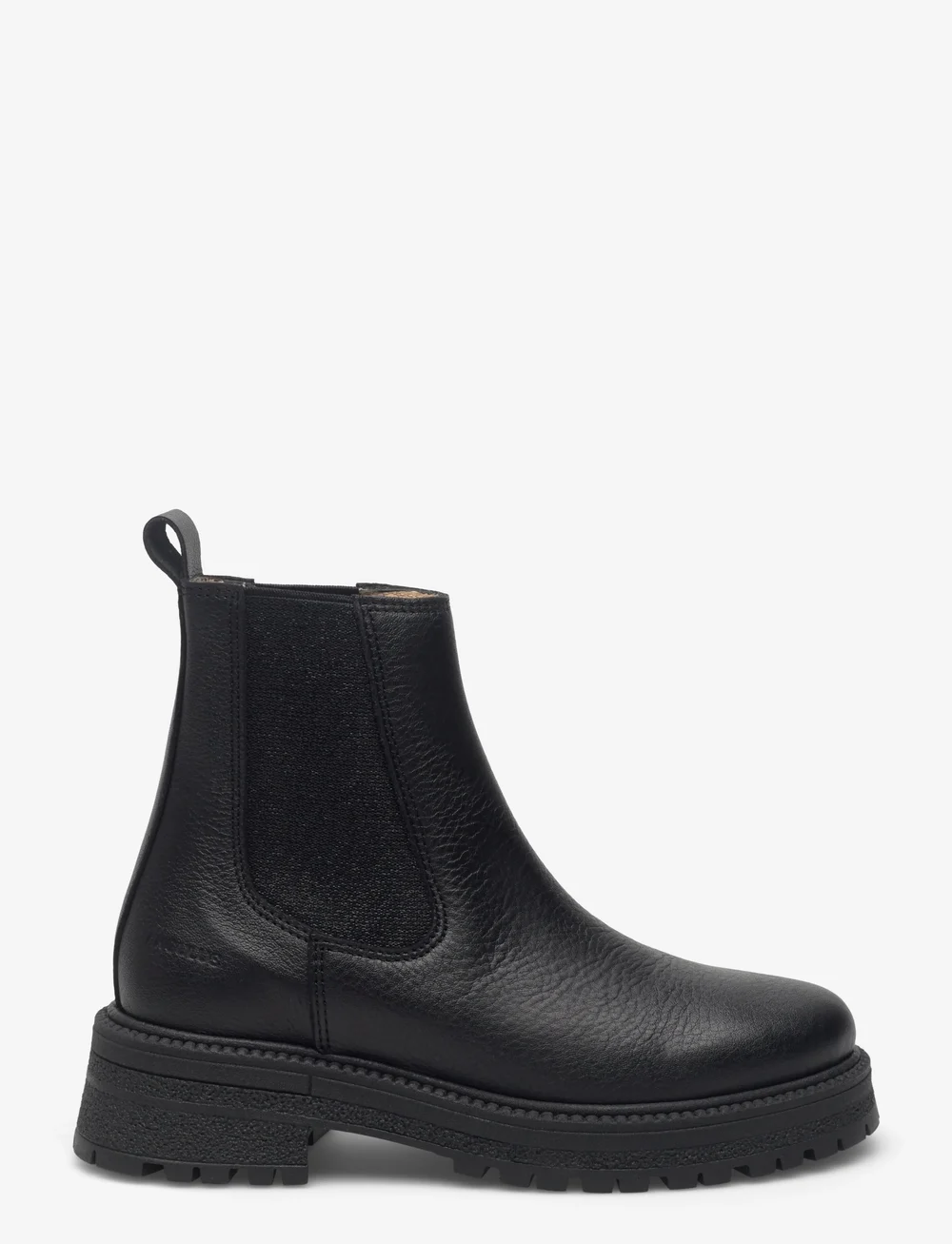 ANGULUS - Booties - flat - with elastic - skor - 1933/071 black/black glitter e - 1