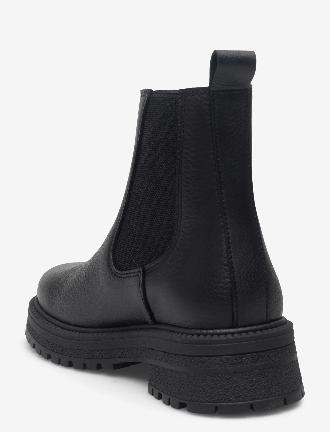 ANGULUS - Booties - flat - with elastic - herbstschuhe - 1933/071 black/black glitter e - 2